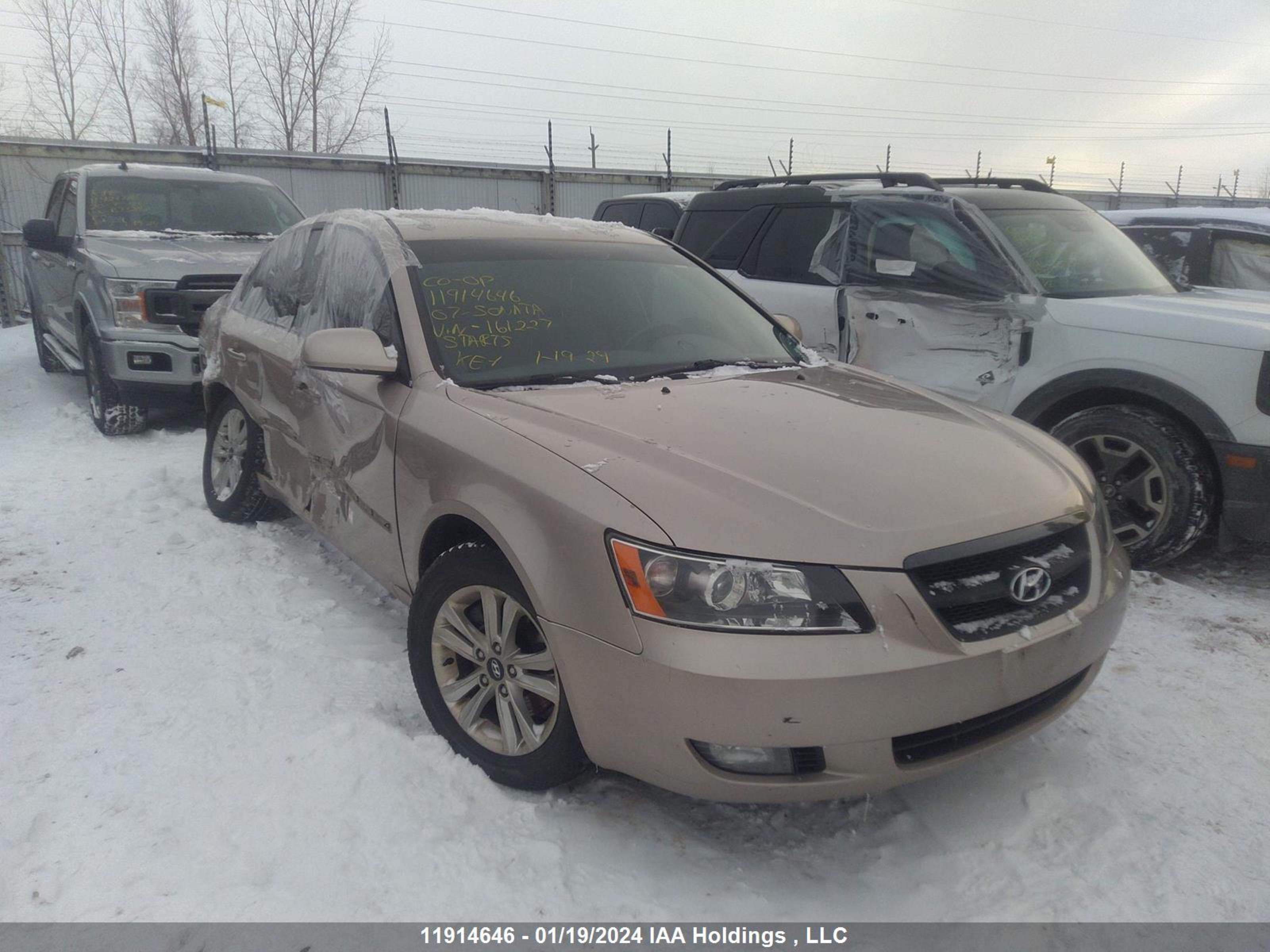 HYUNDAI SONATA 2007 5npet46f17h161227