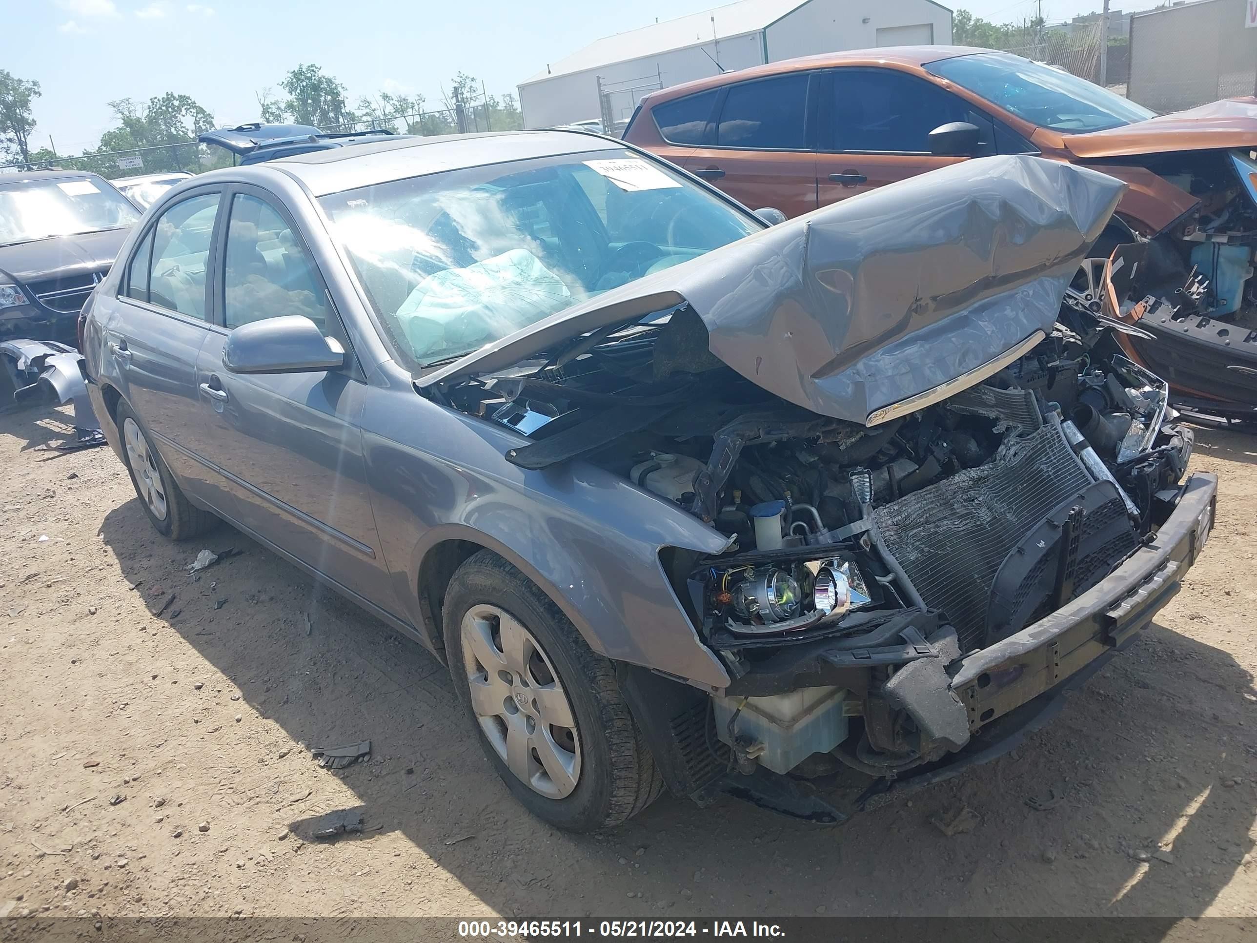 HYUNDAI SONATA 2008 5npet46f18h322256