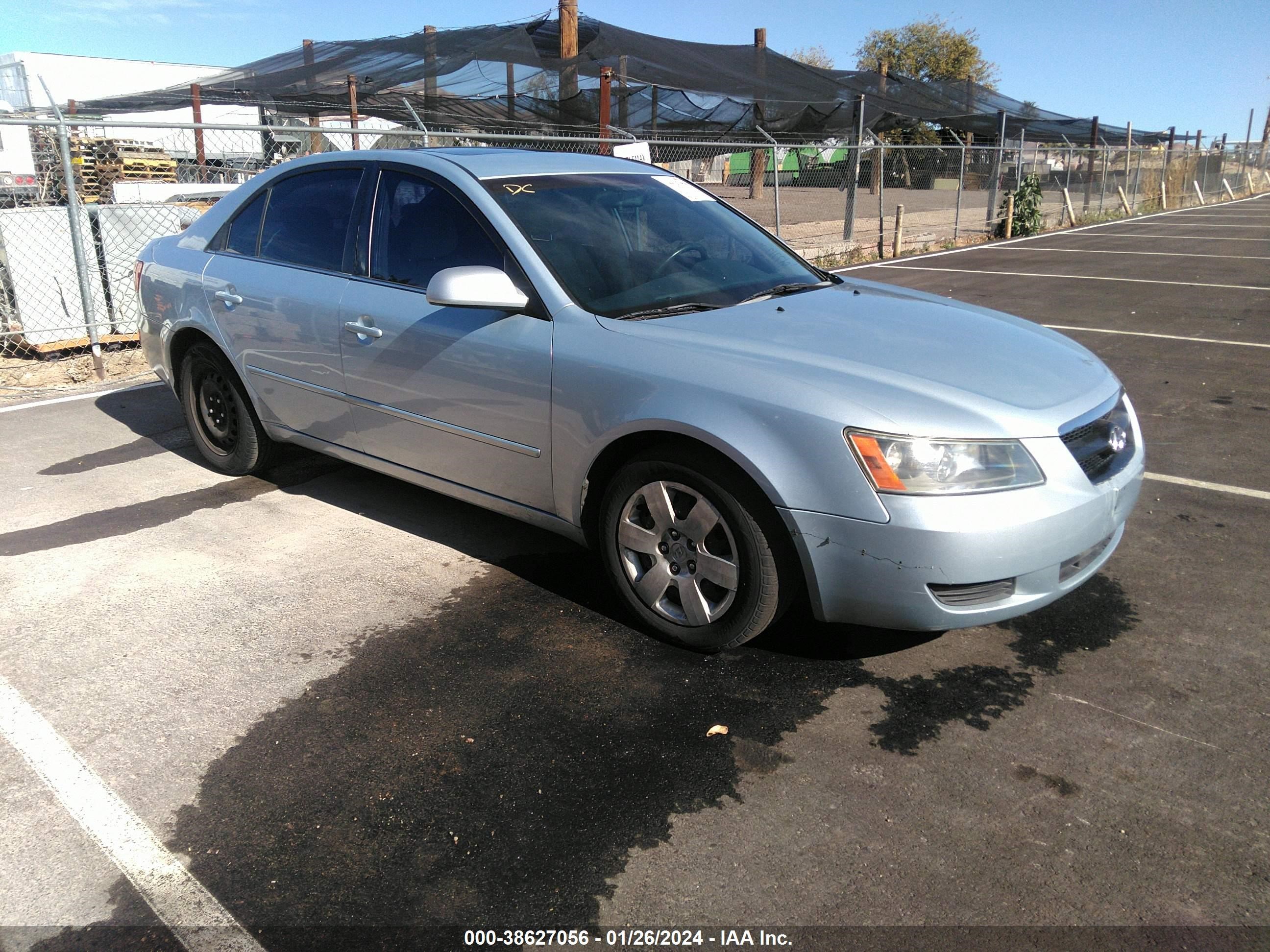 HYUNDAI SONATA 2008 5npet46f38h377064