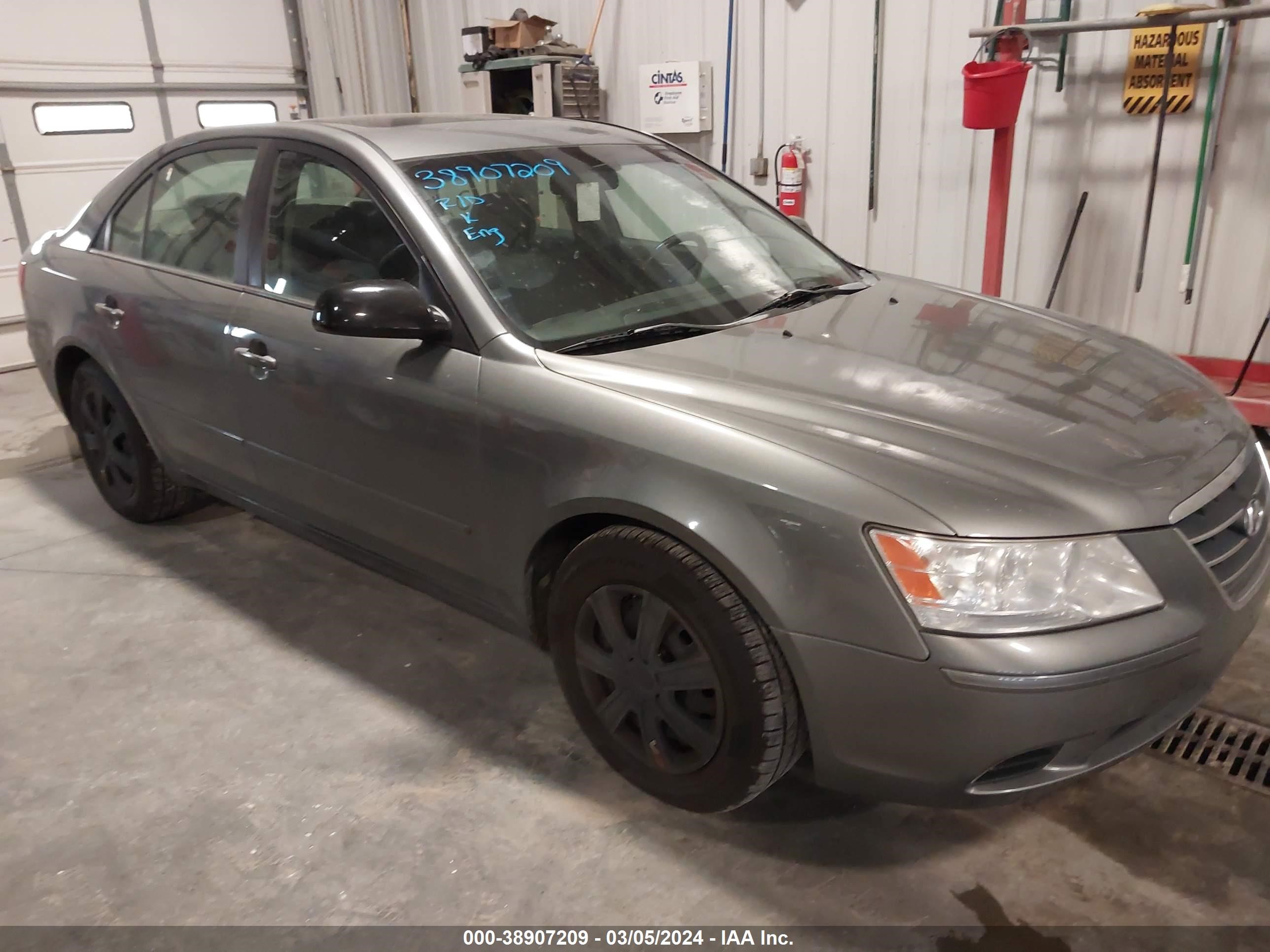 HYUNDAI SONATA 2009 5npet46f39h501142