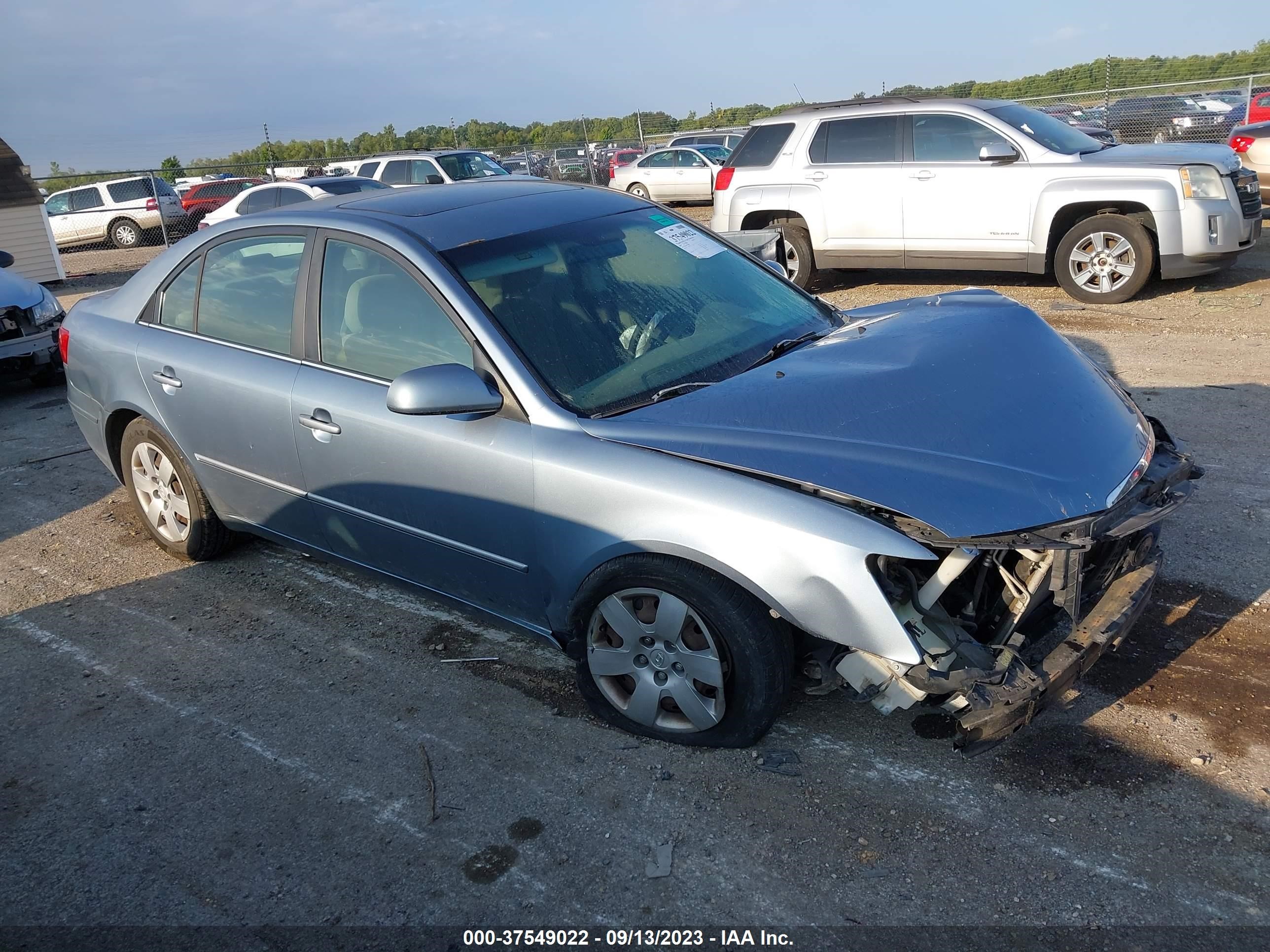 HYUNDAI SONATA 2009 5npet46f59h464451