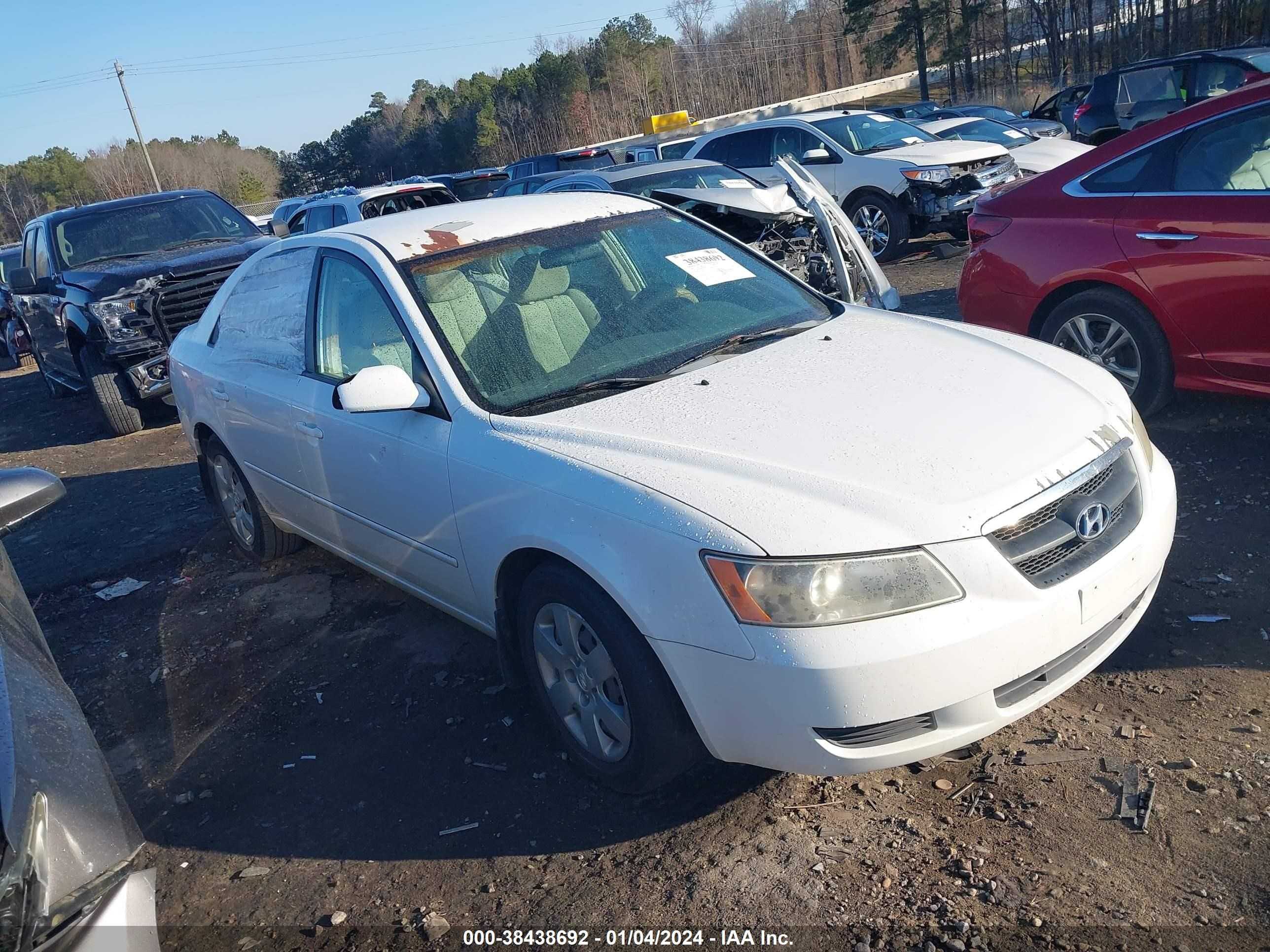 HYUNDAI SONATA 2008 5npet46f88h333884