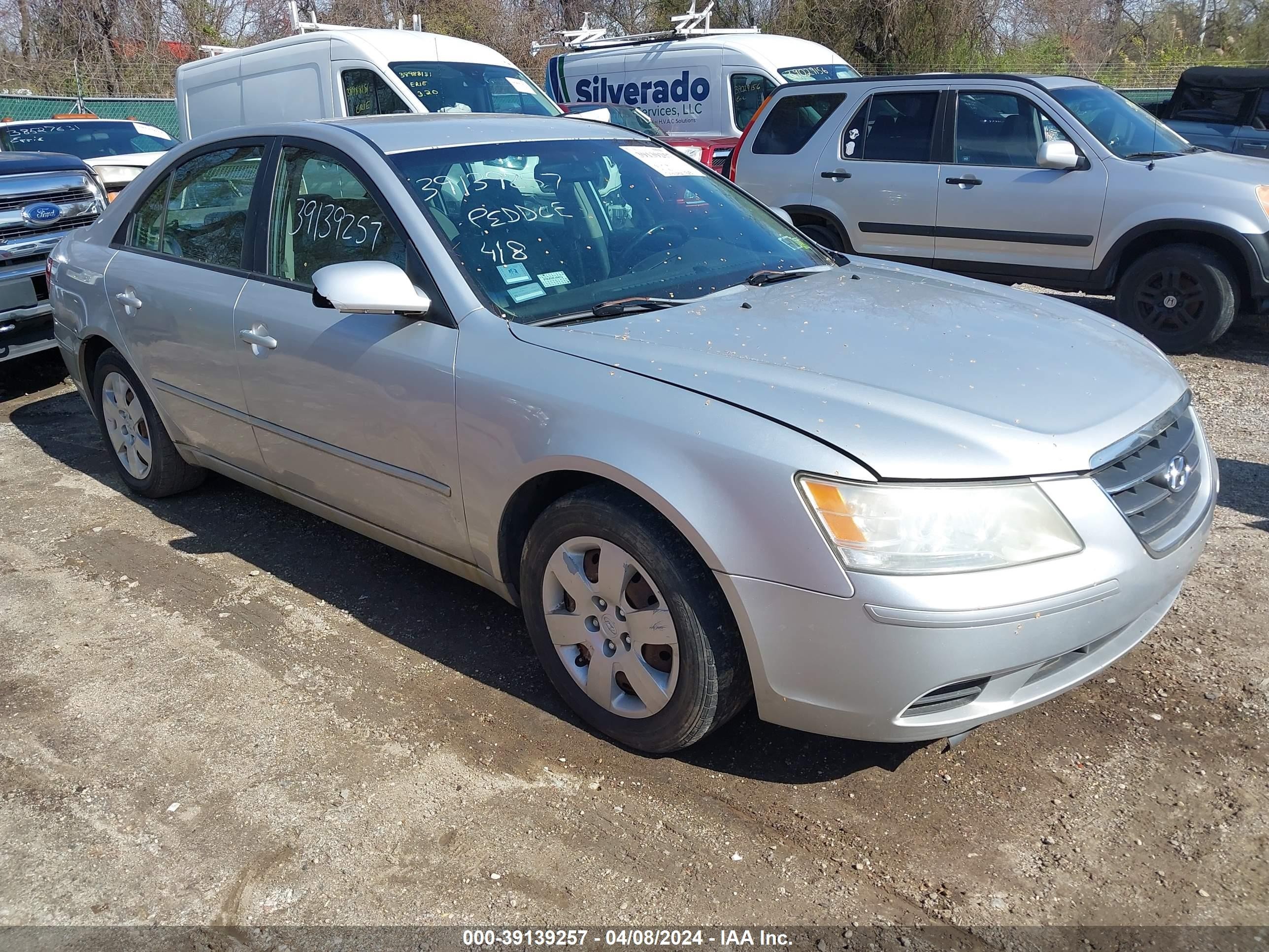 HYUNDAI SONATA 2009 5npet46f89h416975