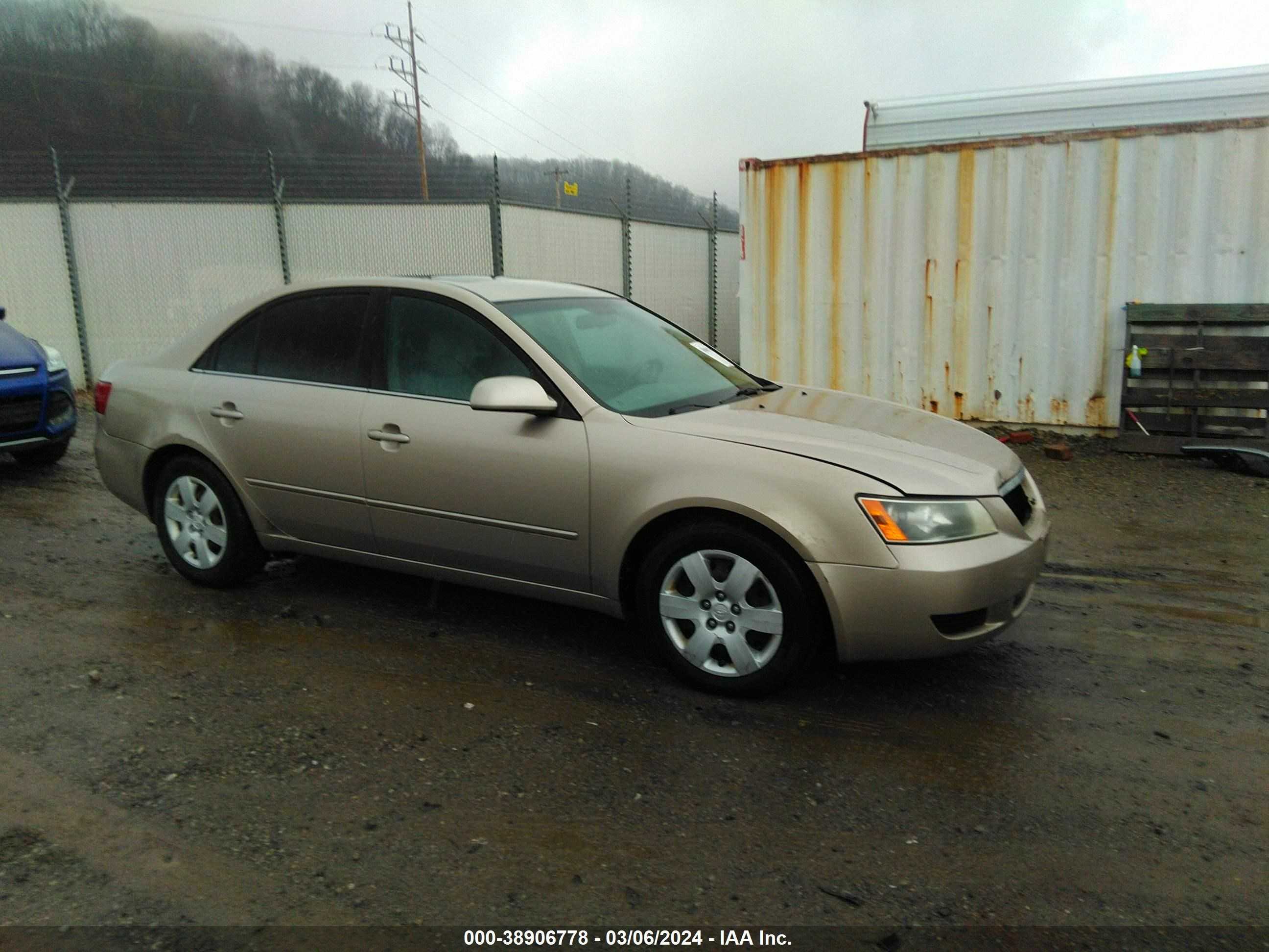 HYUNDAI SONATA 2008 5npet46fx8h376414