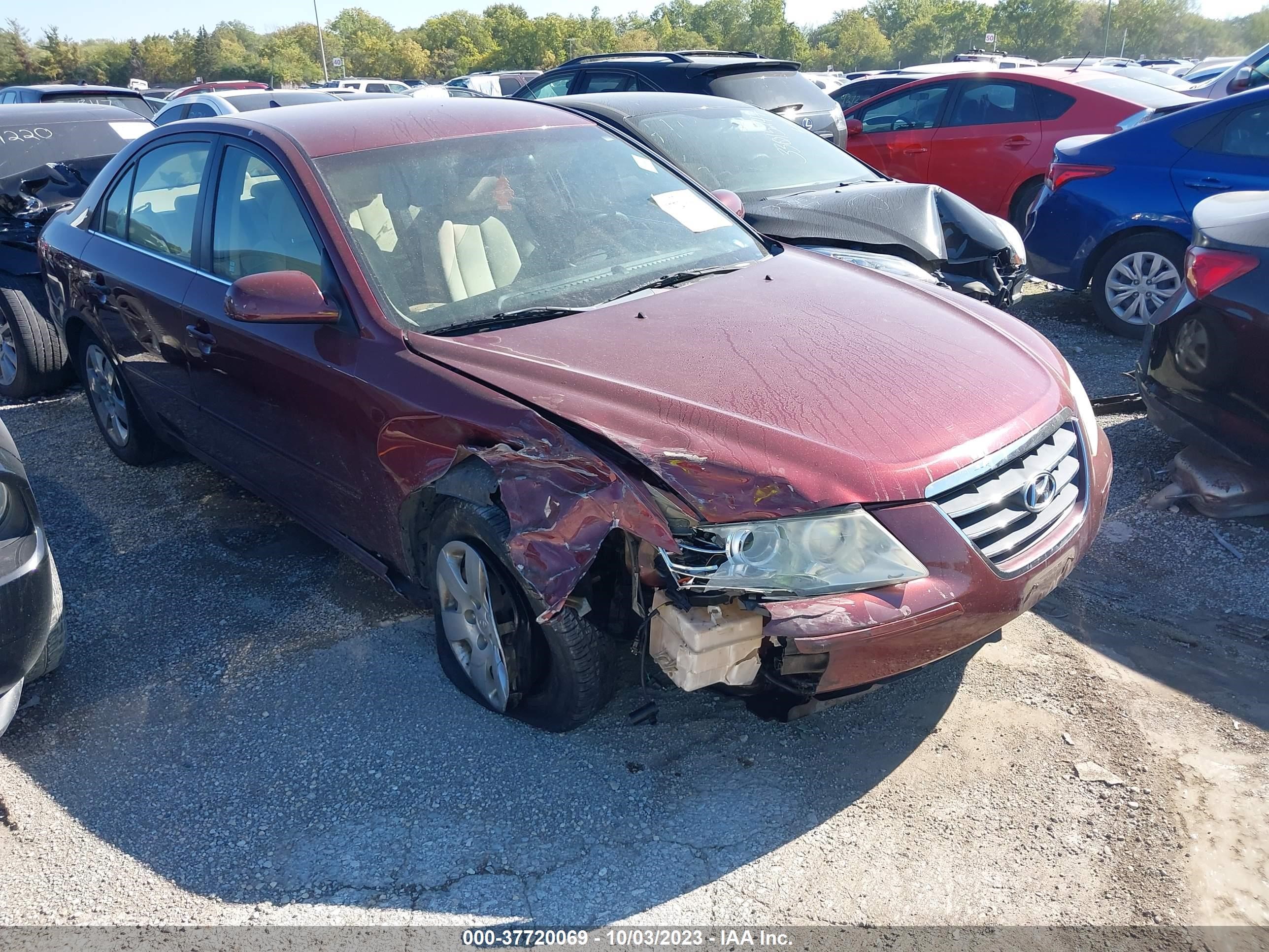 HYUNDAI SONATA 2009 5npet46fx9h405136