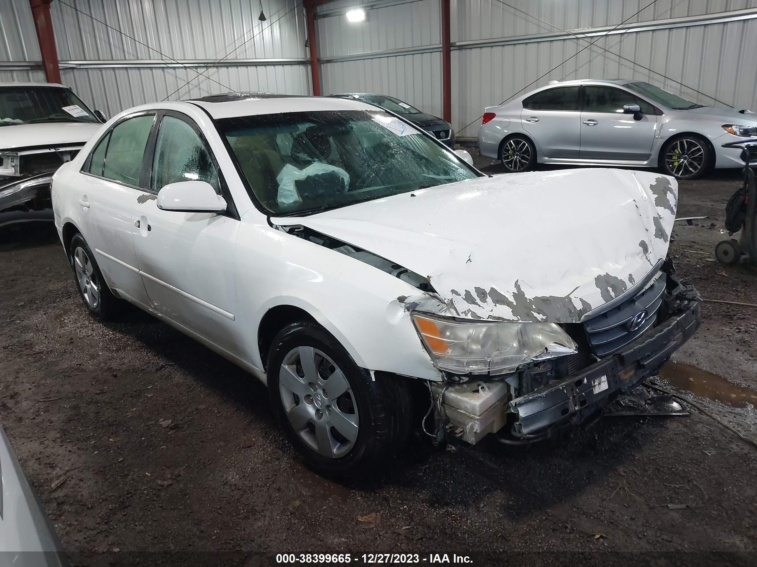 HYUNDAI SONATA 2009 5npet46fx9h409509