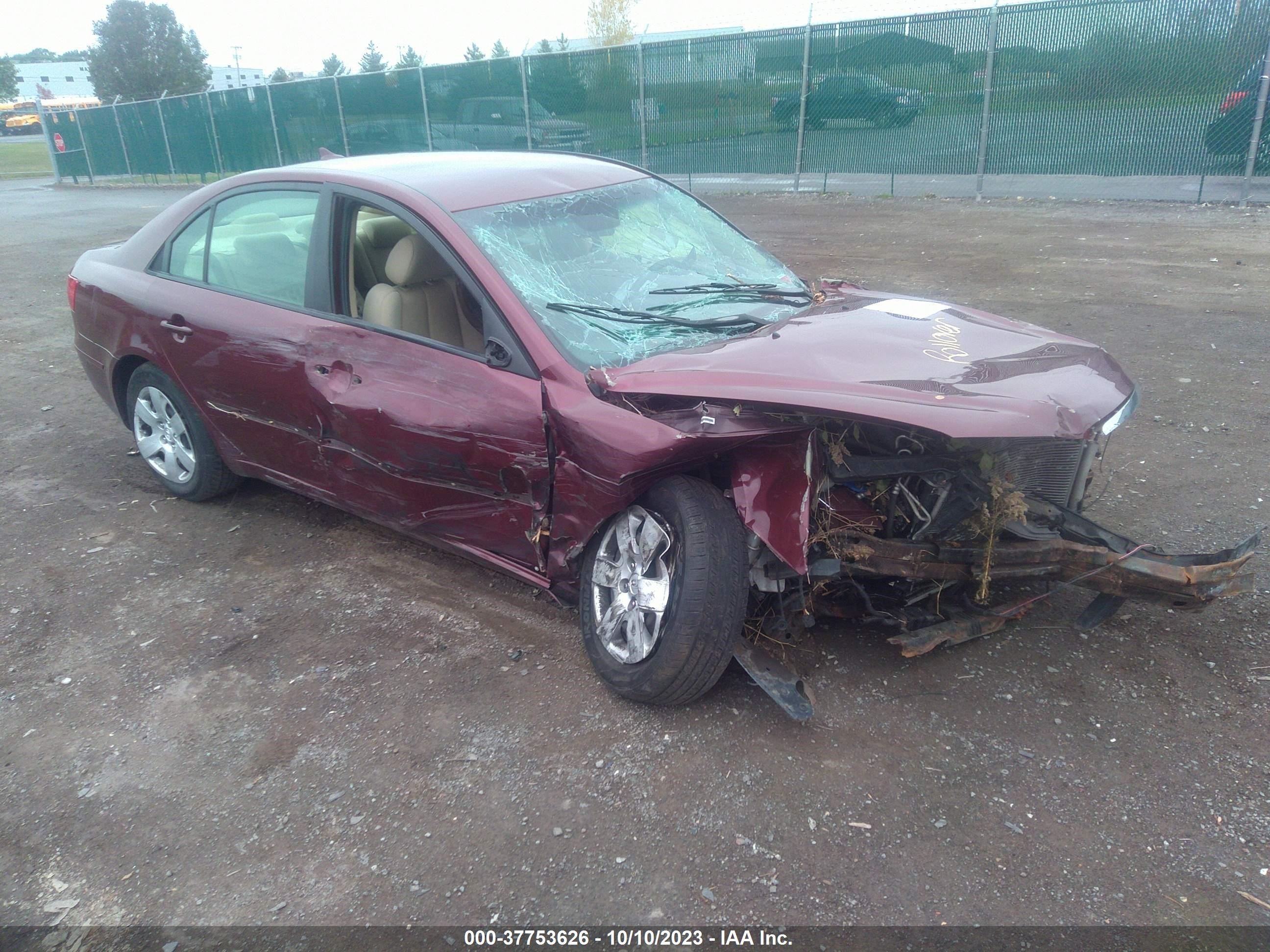 HYUNDAI SONATA 2009 5npet46fx9h555568