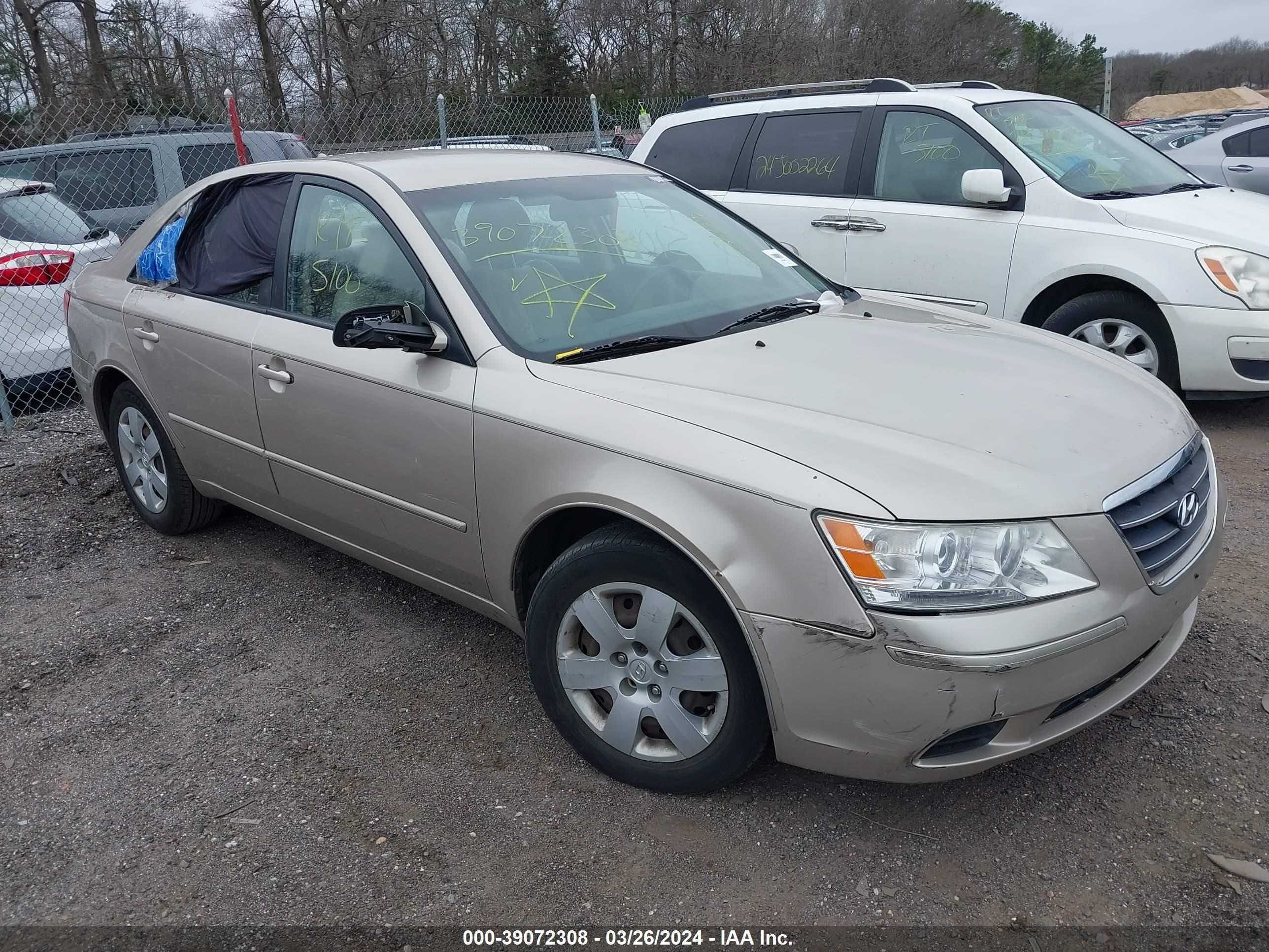 HYUNDAI SONATA 2010 5npet4ac4ah653366