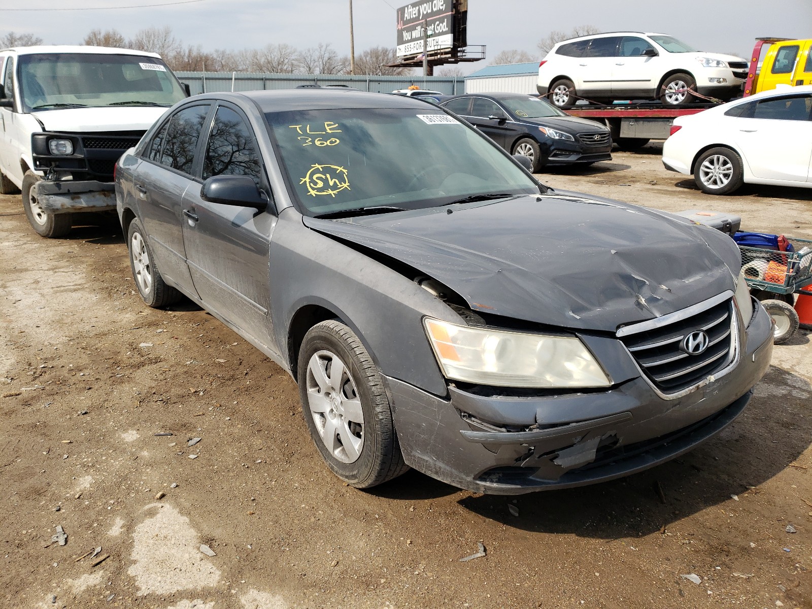 HYUNDAI SONATA GLS 2010 5npet4ac7ah598105