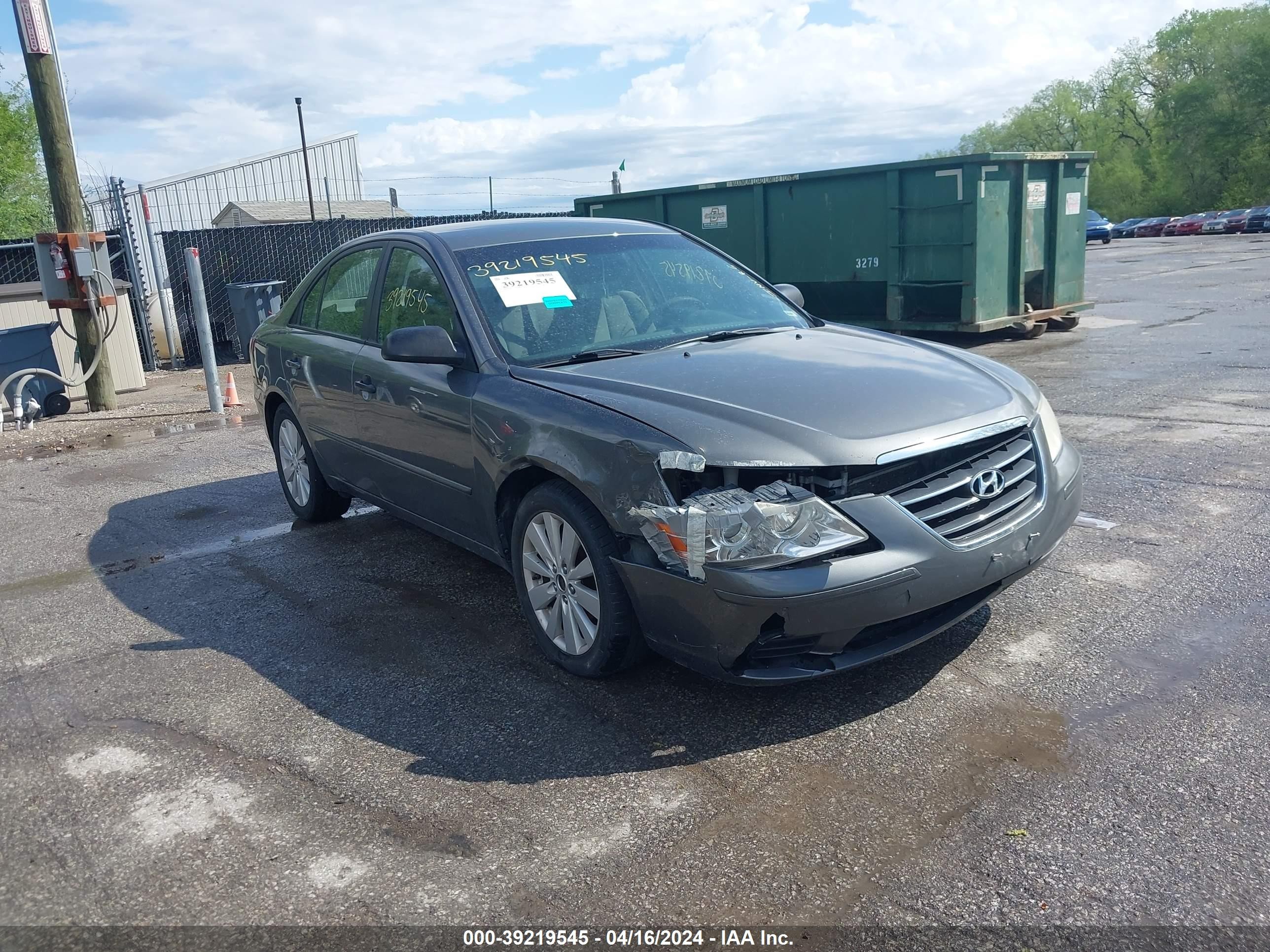 HYUNDAI SONATA 2010 5npet4ac8ah656187