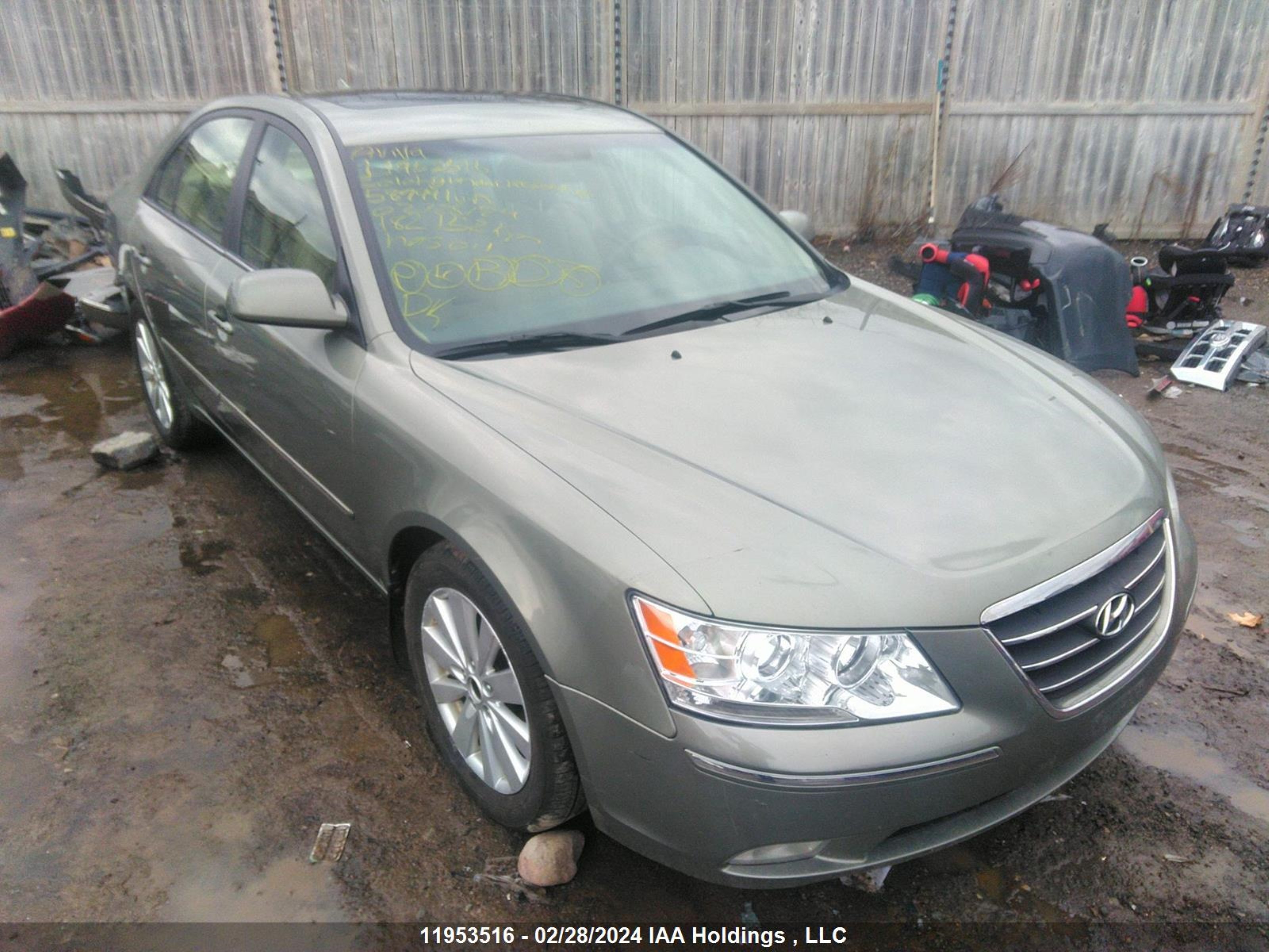 HYUNDAI SONATA 2010 5npet4afxah589991