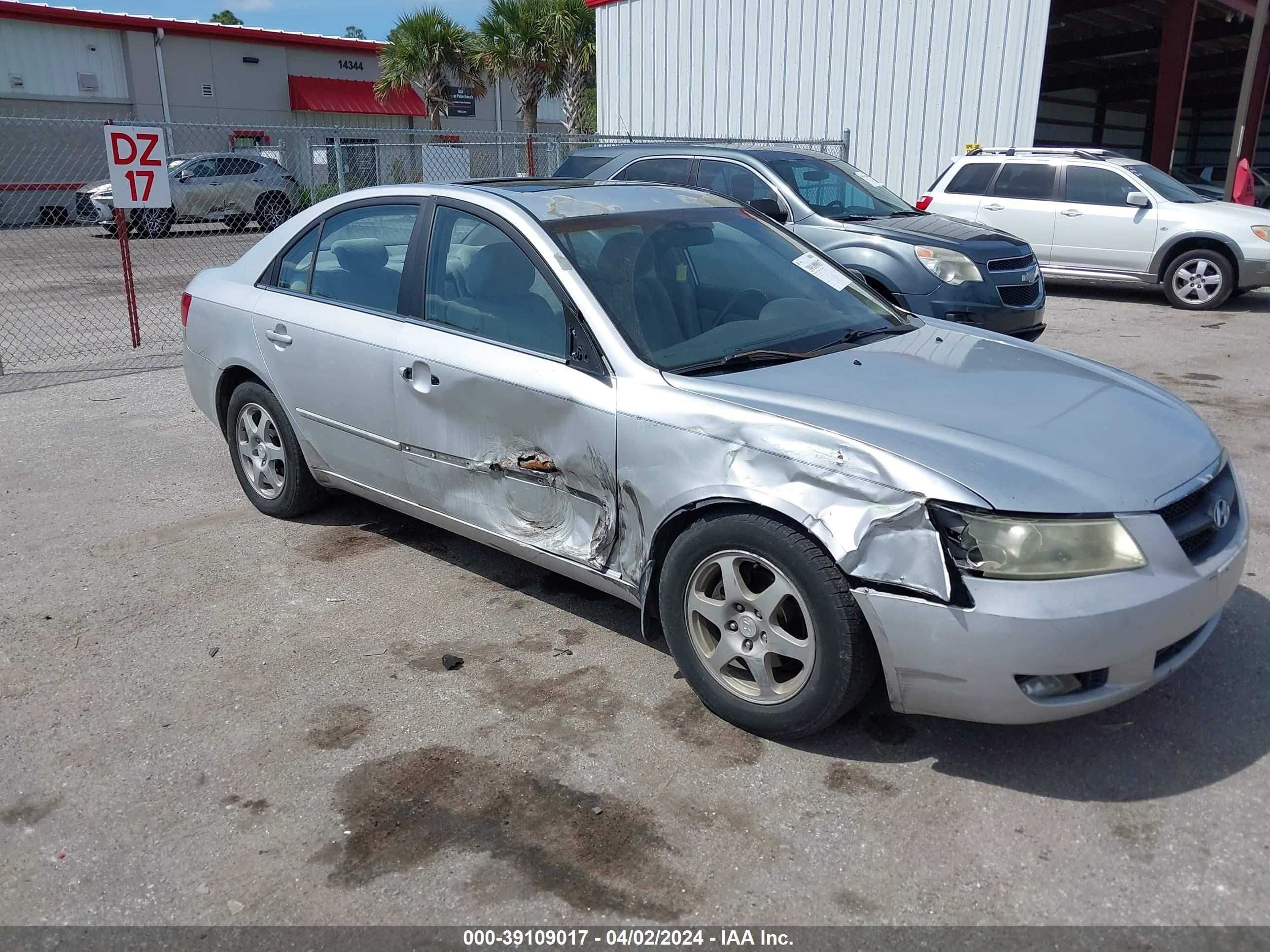 HYUNDAI SONATA 2006 5npeu46c26h133714