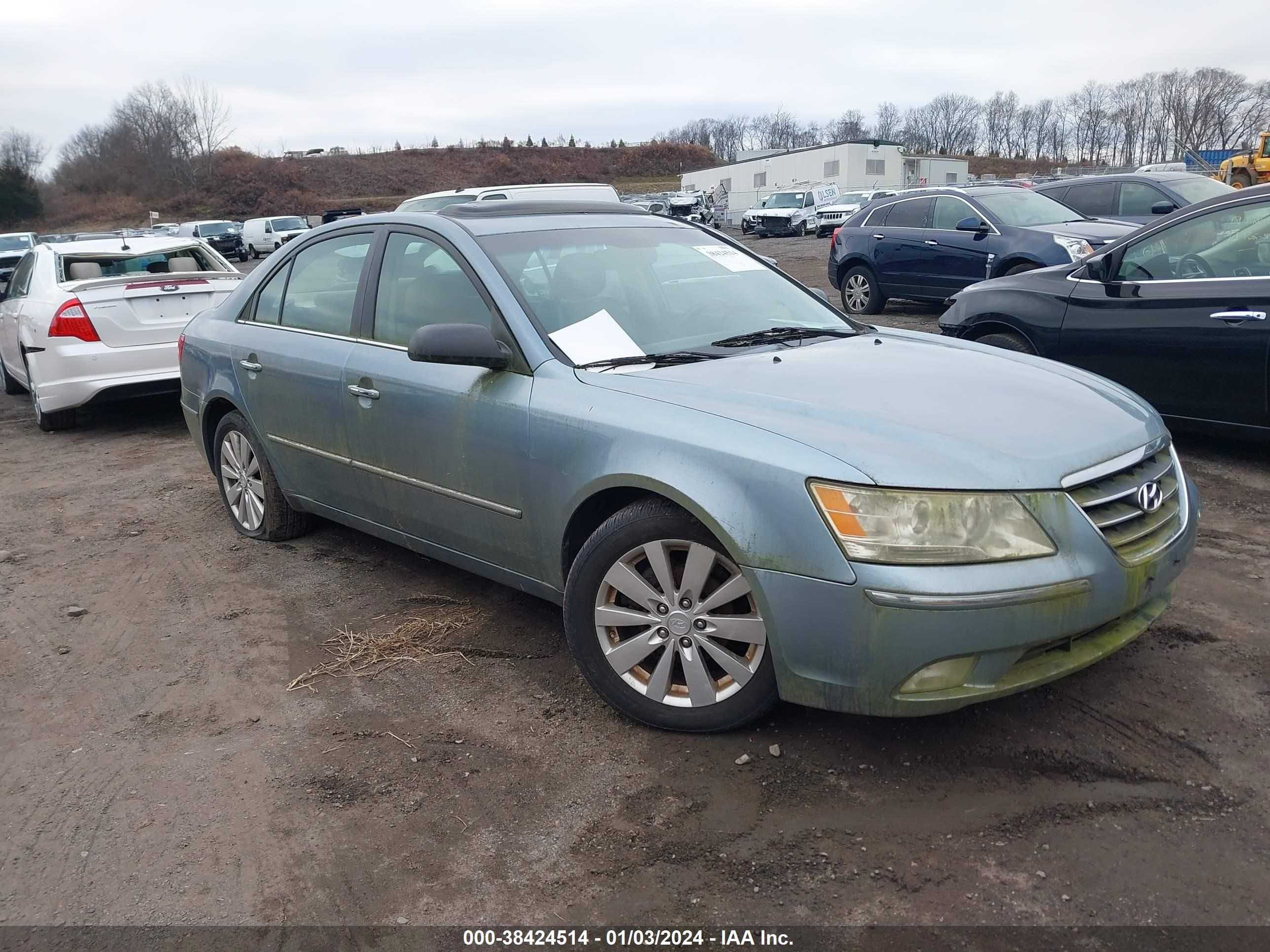 HYUNDAI SONATA 2009 5npeu46c39h466301