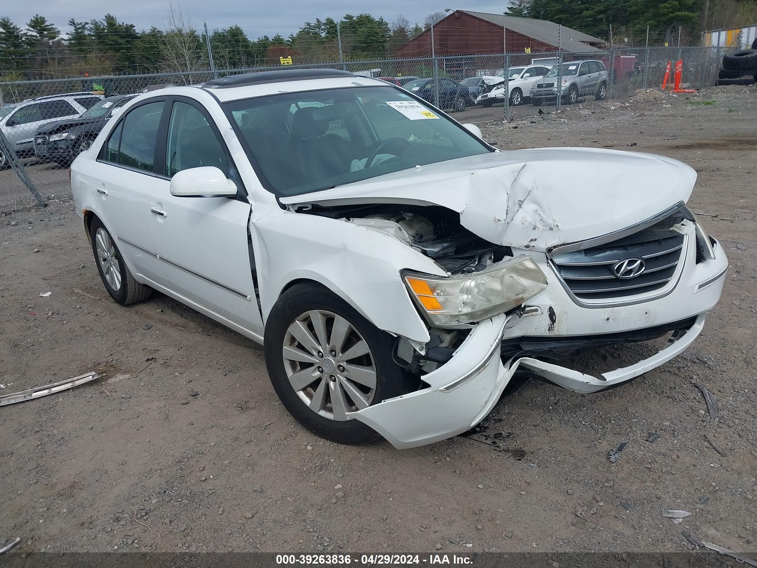 HYUNDAI SONATA 2009 5npeu46c49h507874