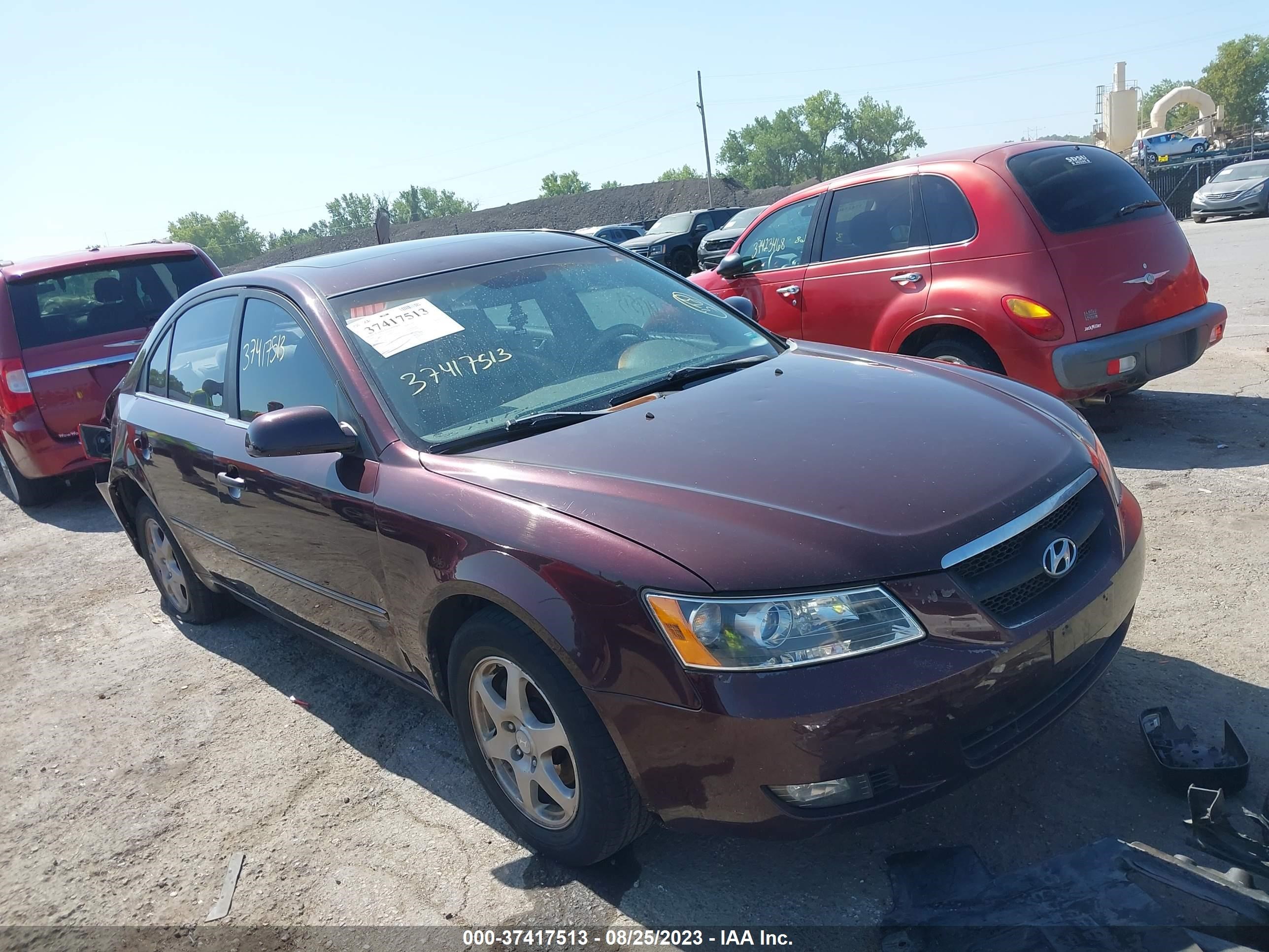 HYUNDAI SONATA 2006 5npeu46c76h109022