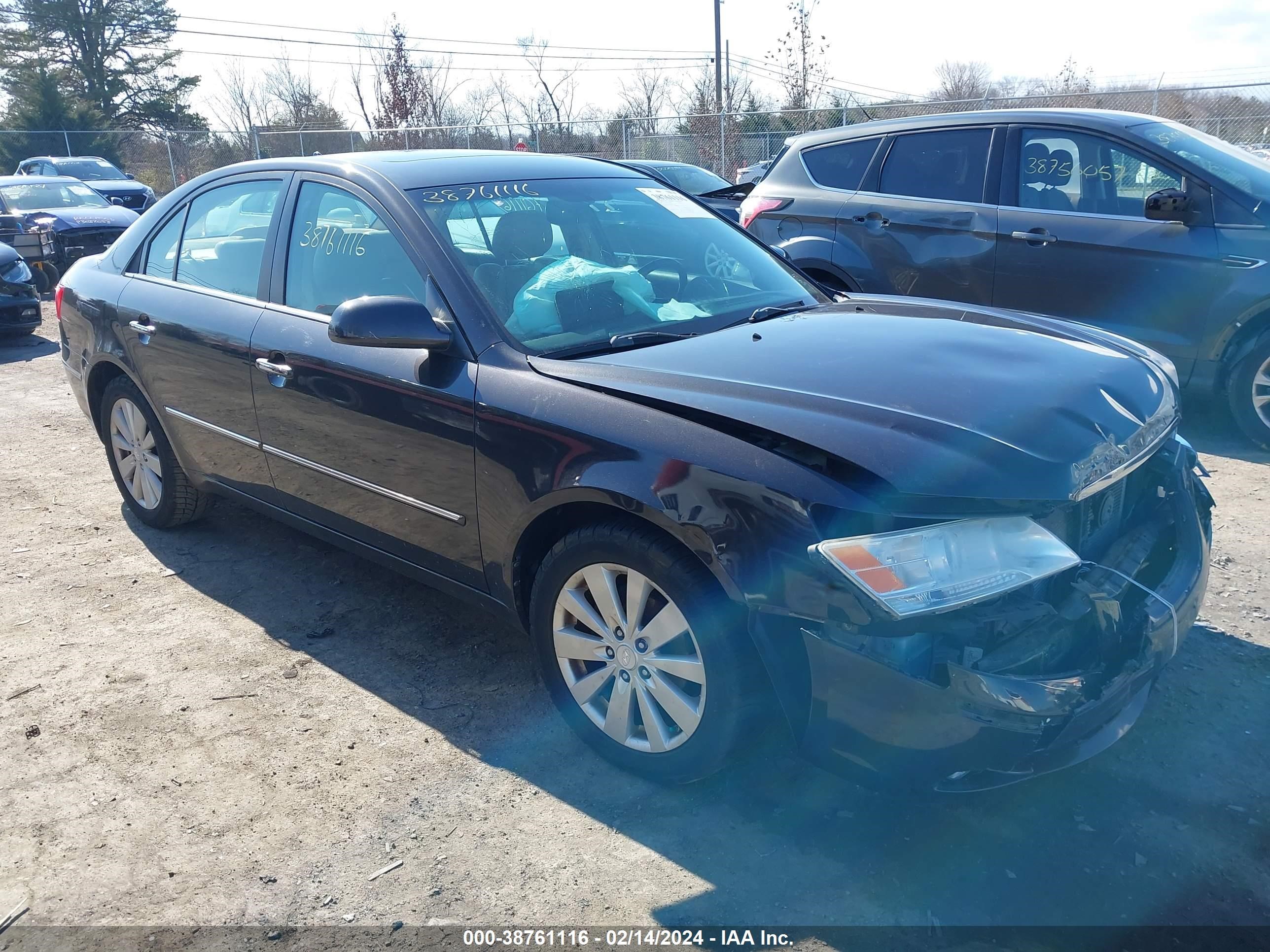 HYUNDAI SONATA 2009 5npeu46c99h528199