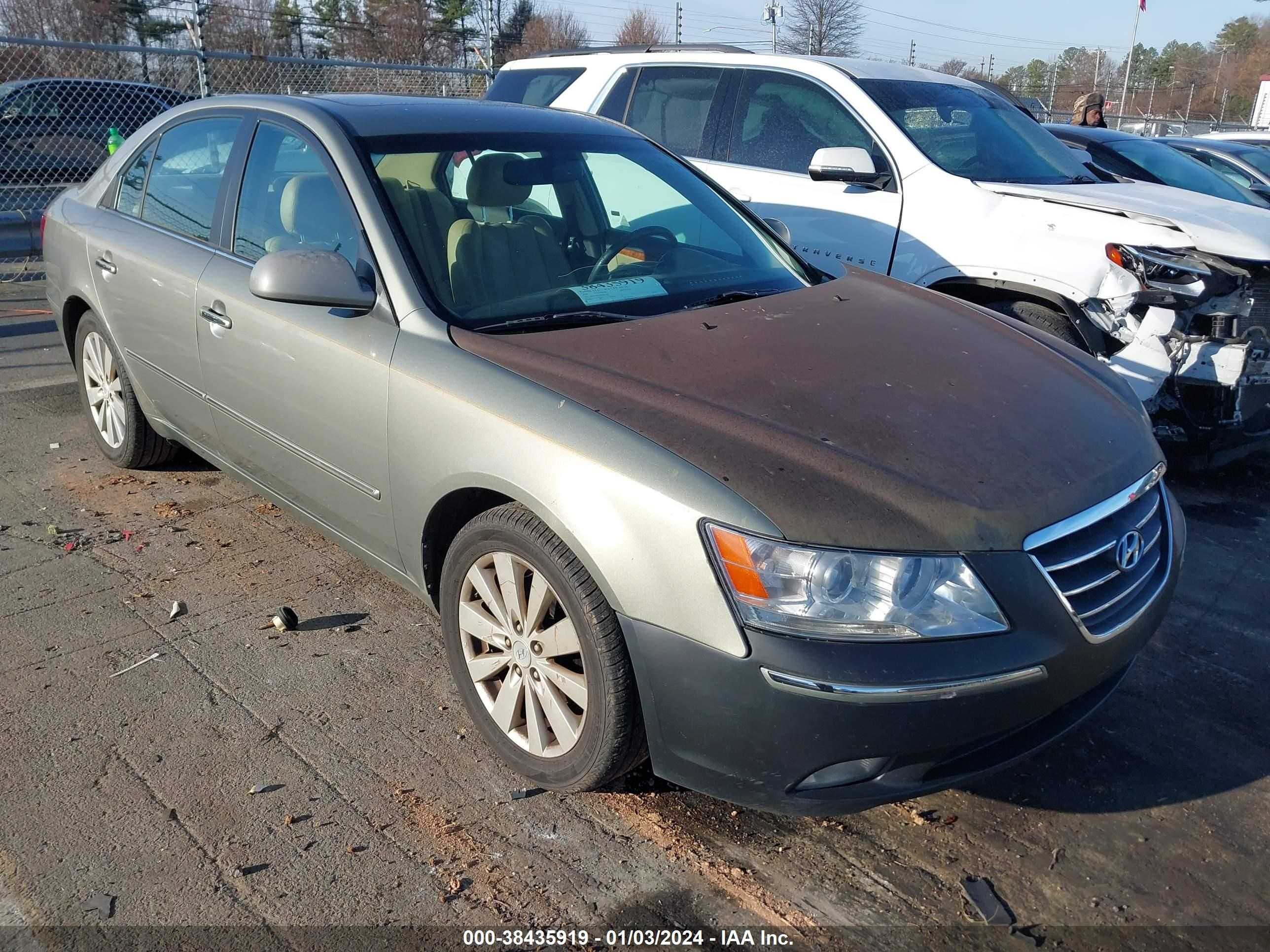 HYUNDAI SONATA 2009 5npeu46cx9h404118