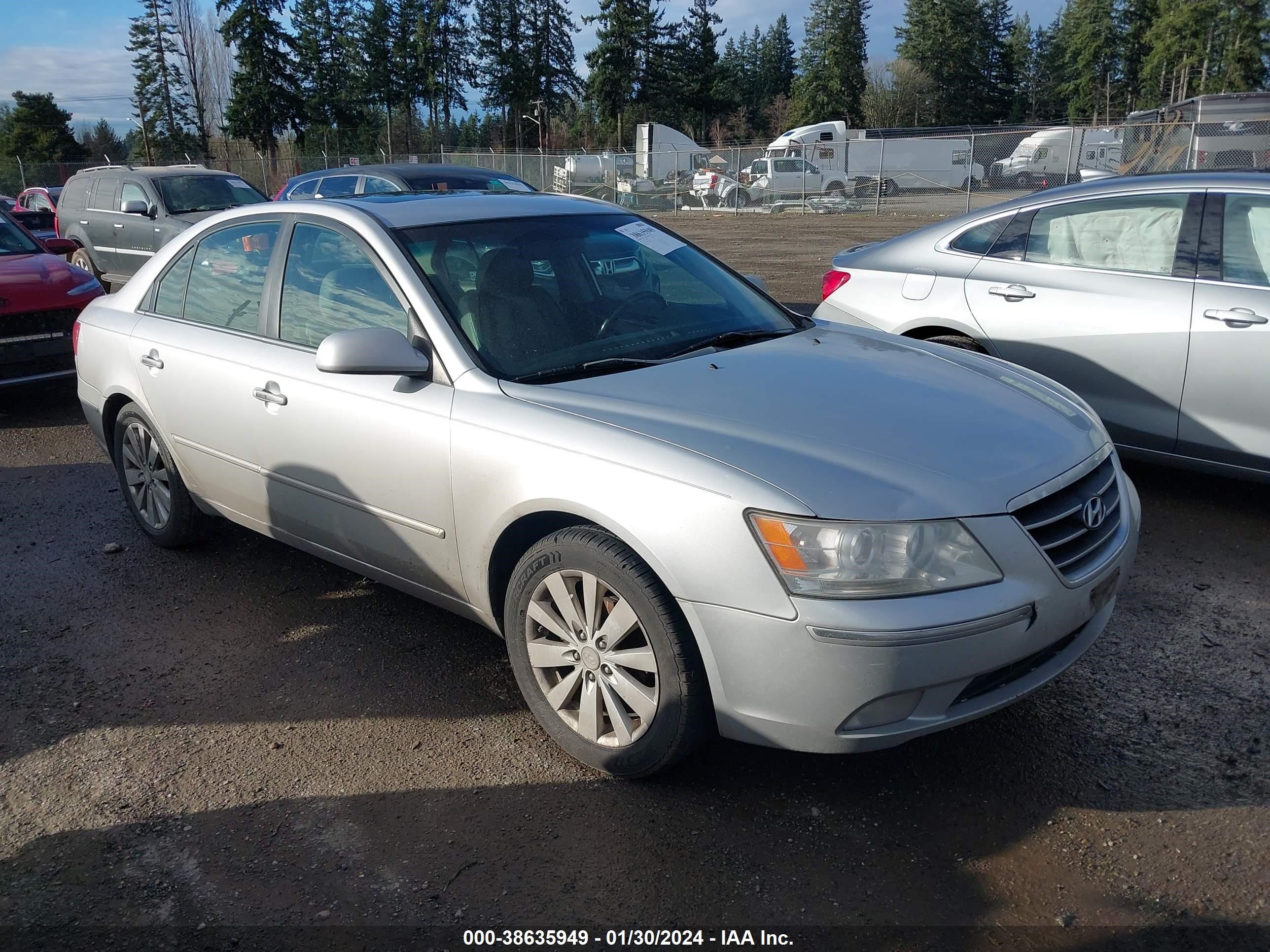 HYUNDAI SONATA 2009 5npeu46cx9h483418