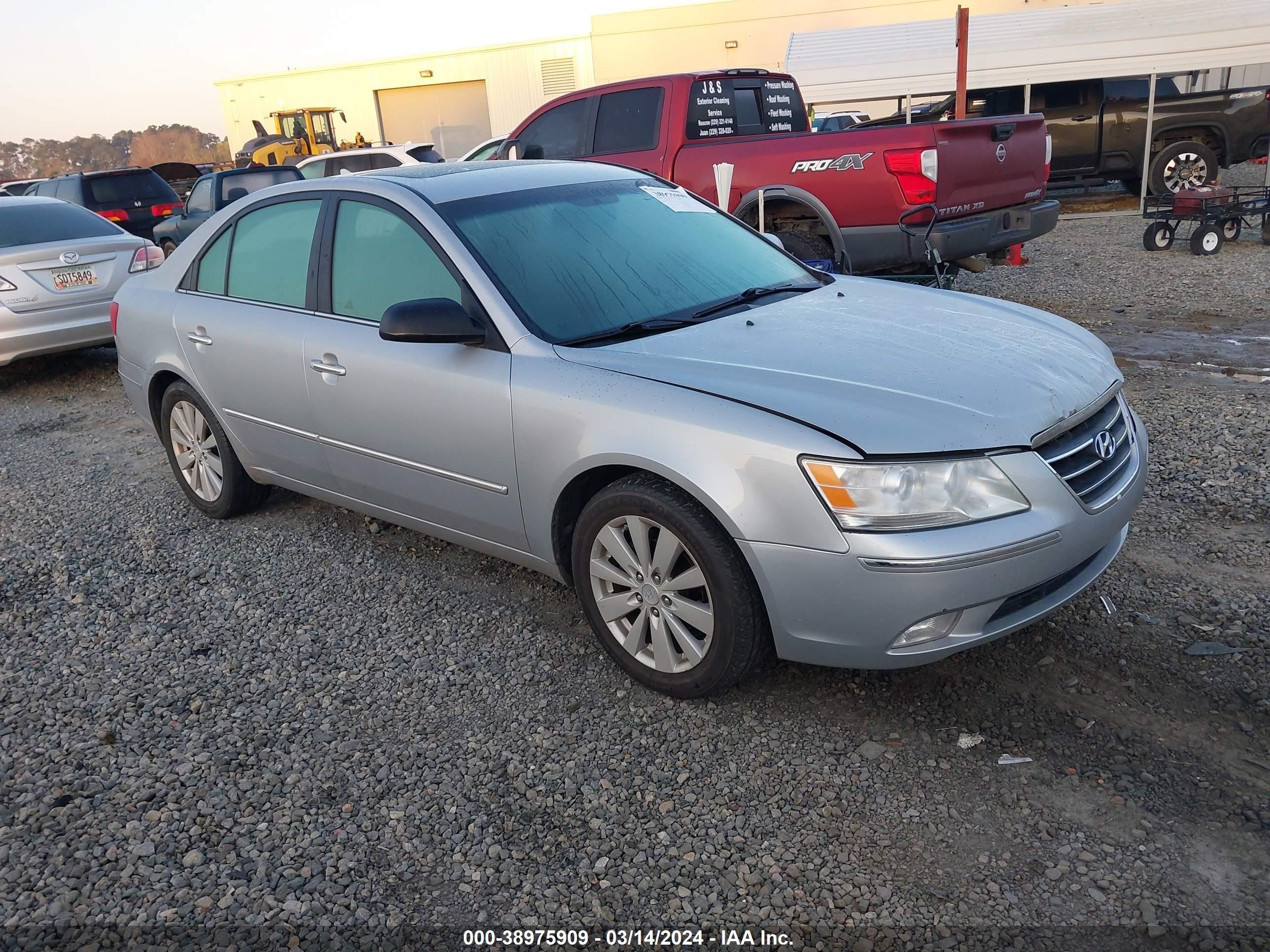 HYUNDAI SONATA 2009 5npeu46cx9h550762