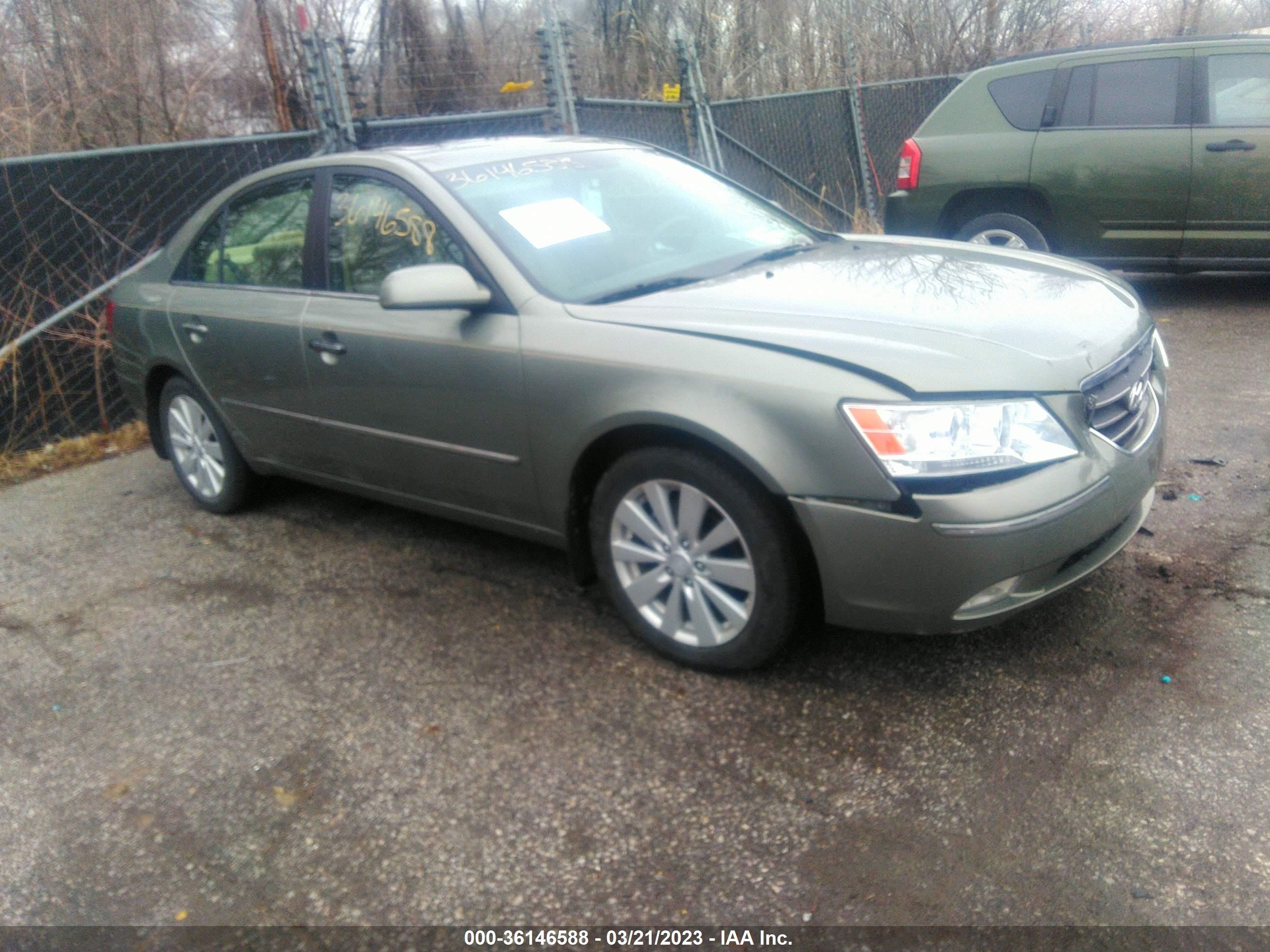 HYUNDAI SONATA 2009 5npeu46cx9h564564