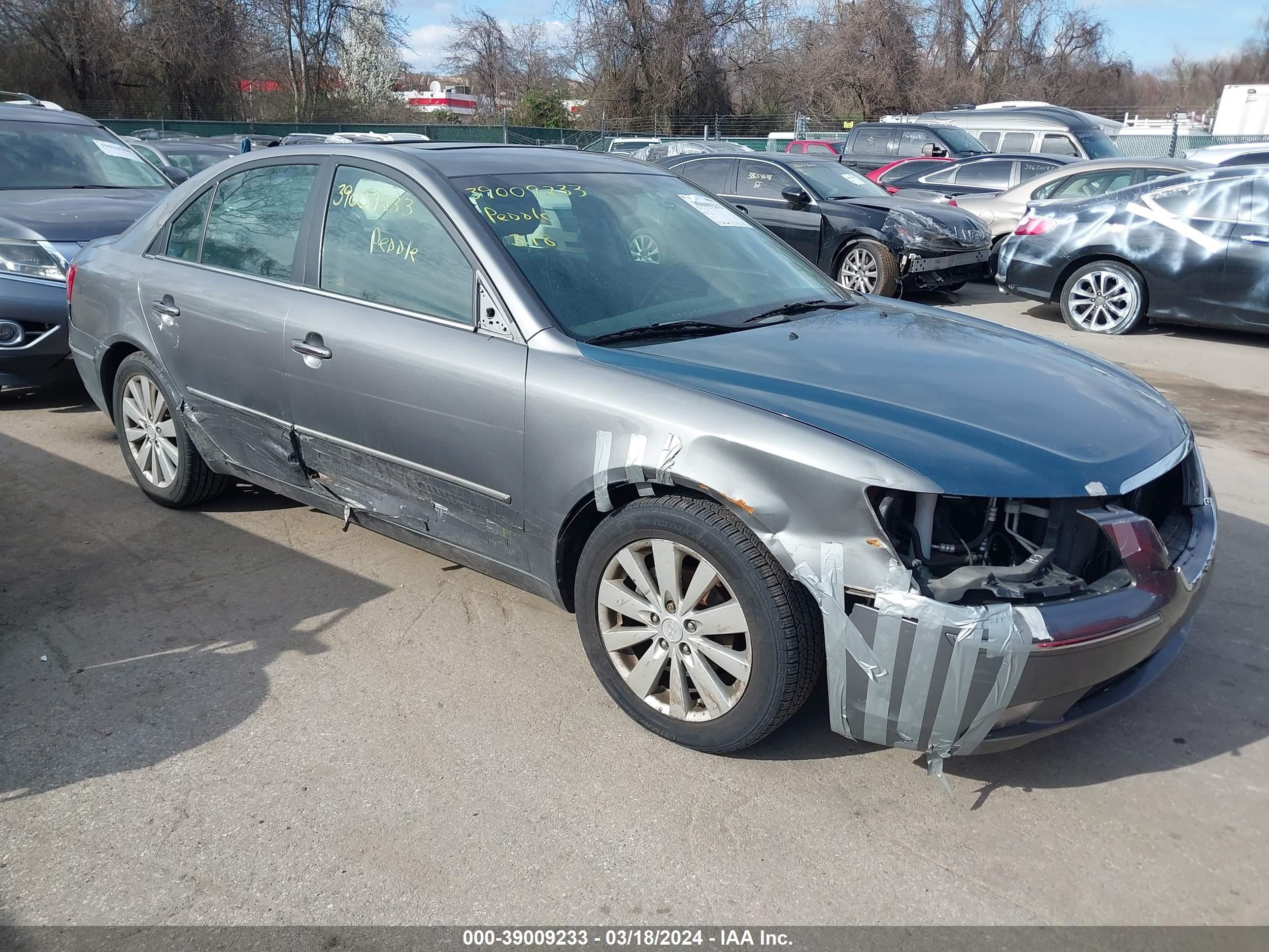 HYUNDAI SONATA 2009 5npeu46cx9h567190