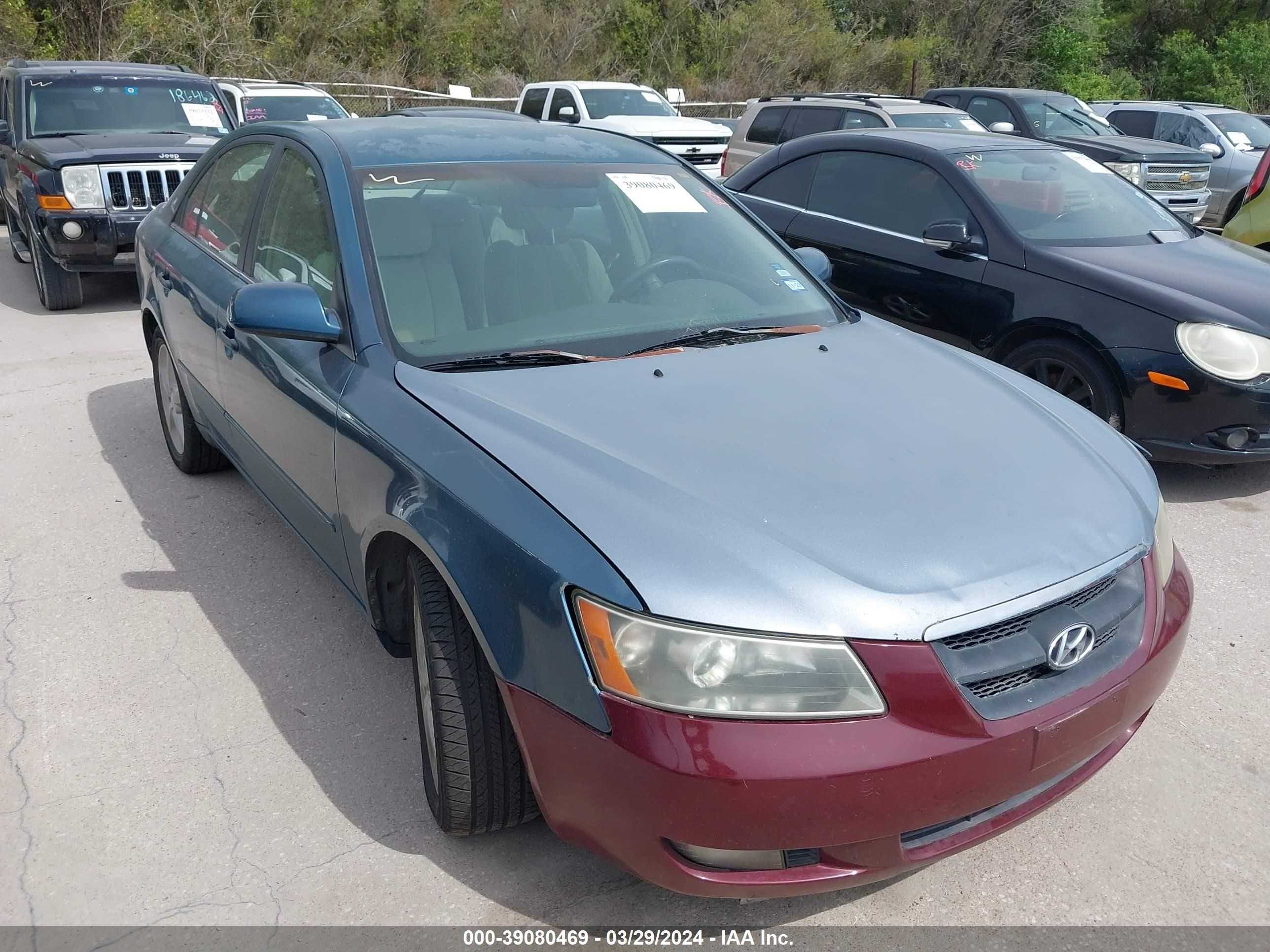 HYUNDAI SONATA 2007 5npeu46f07h185676