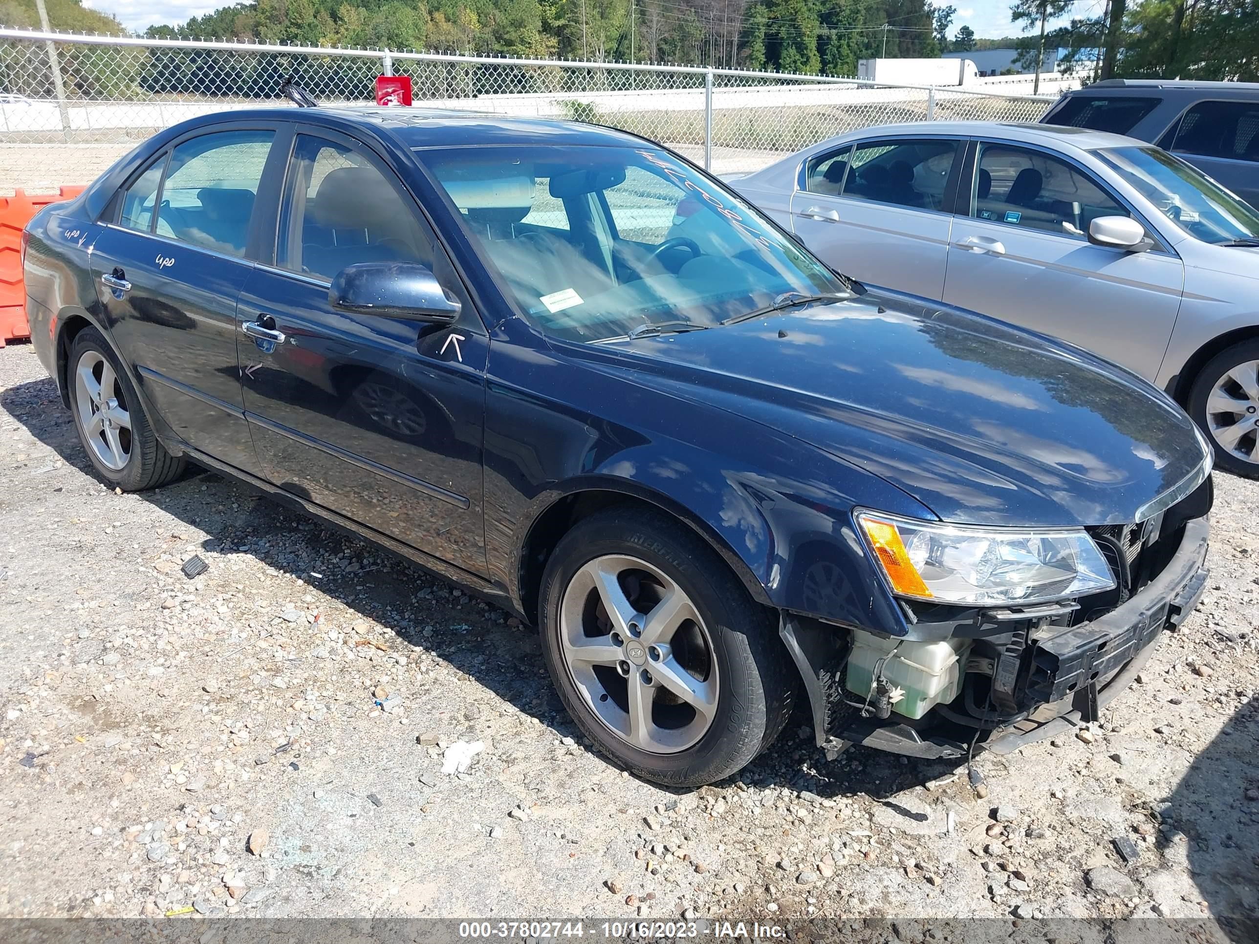 HYUNDAI SONATA 2007 5npeu46f07h278651