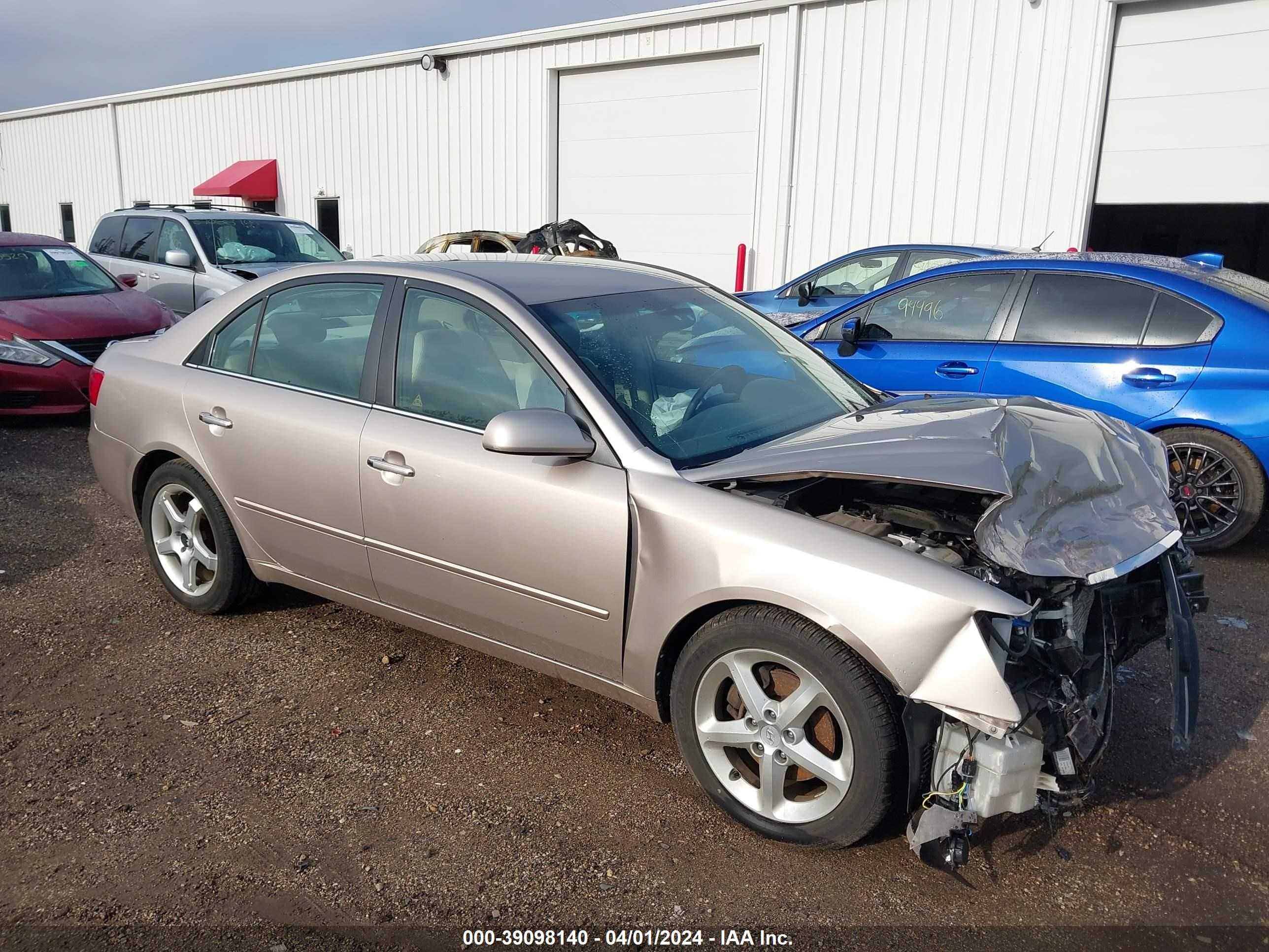 HYUNDAI SONATA 2007 5npeu46f07h286796