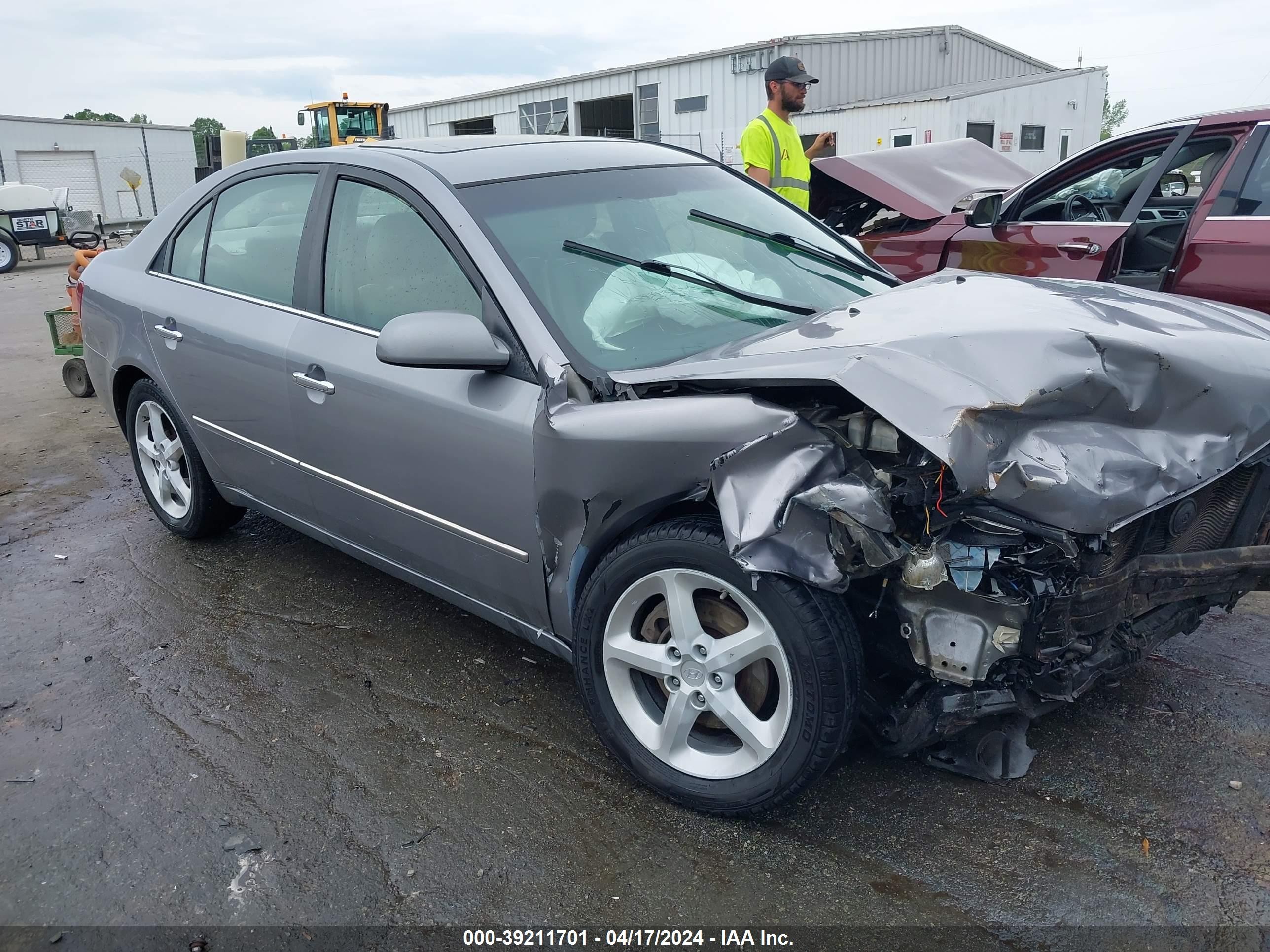 HYUNDAI SONATA 2008 5npeu46f08h362809