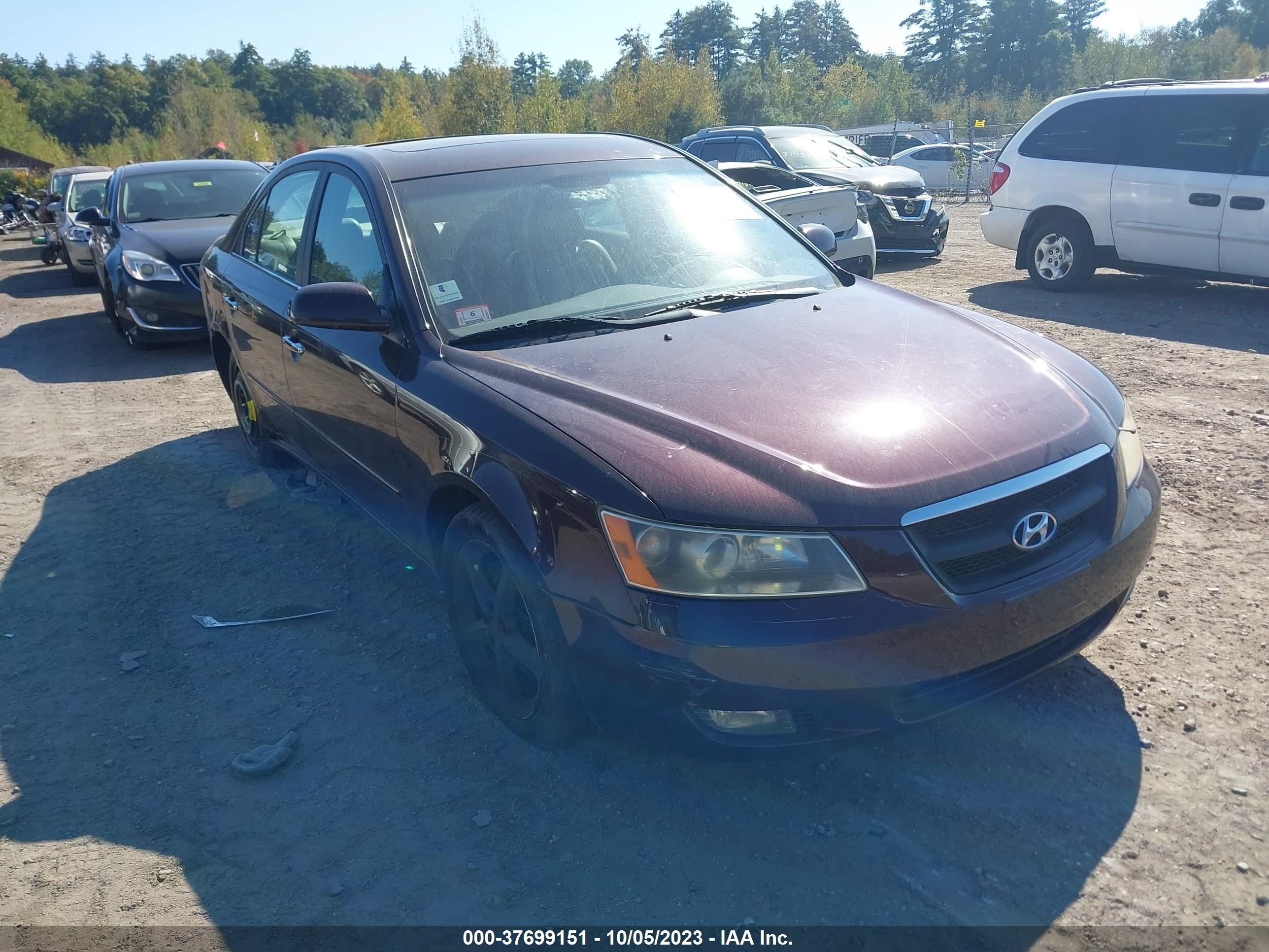 HYUNDAI SONATA 2006 5npeu46f16h070163