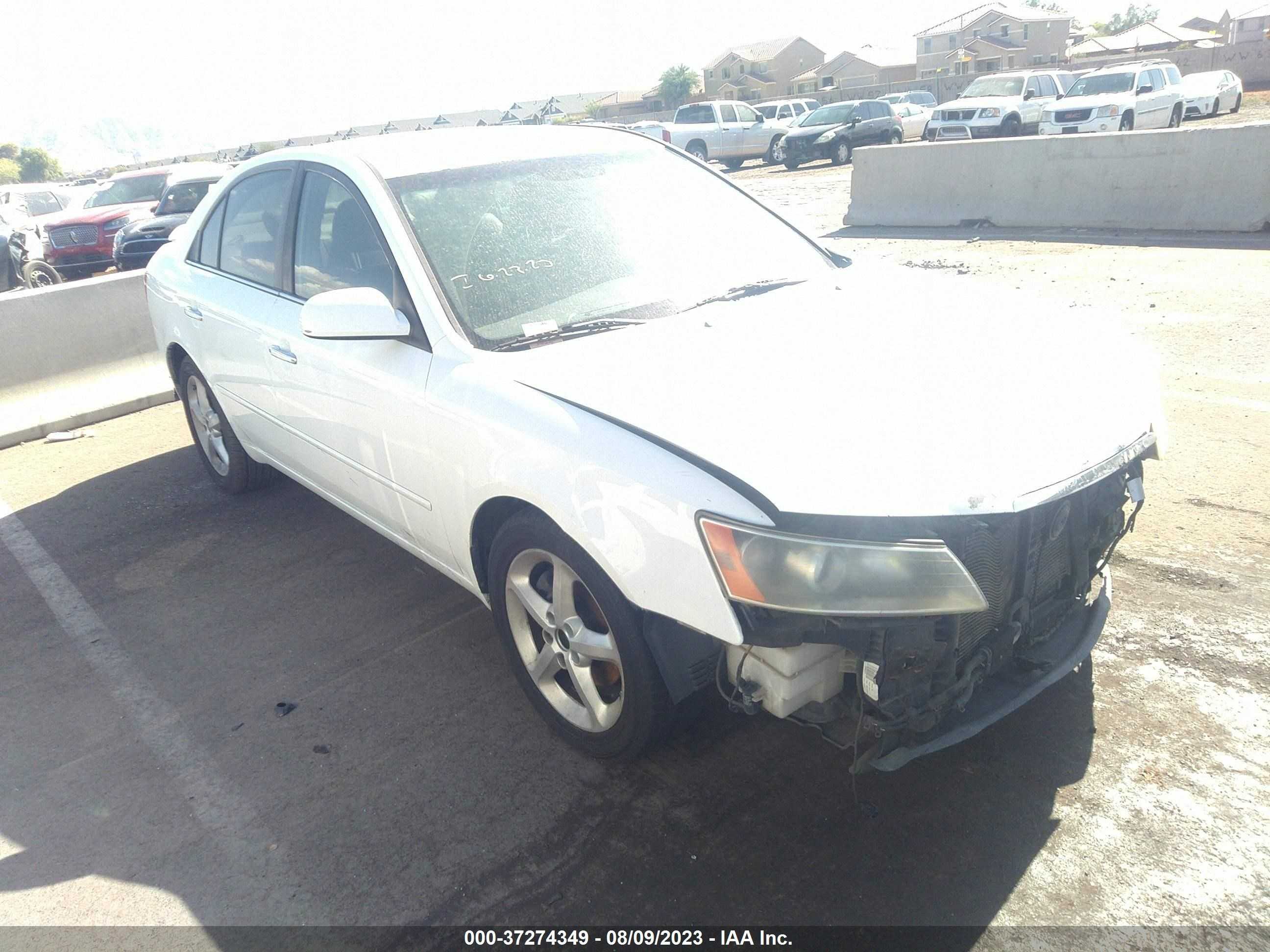 HYUNDAI SONATA 2007 5npeu46f27h281101