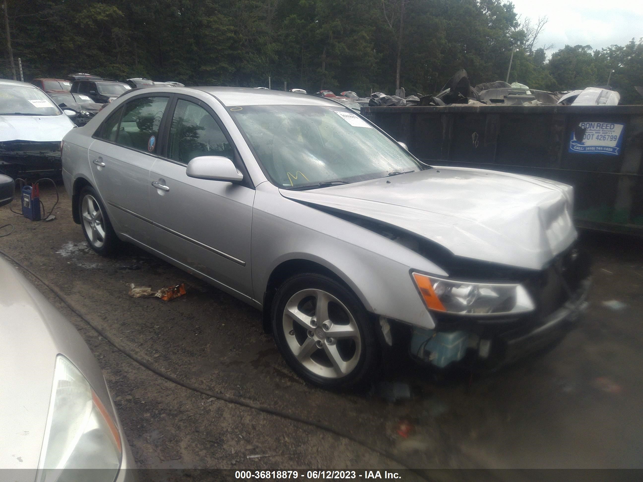 HYUNDAI SONATA 2008 5npeu46f28h401285