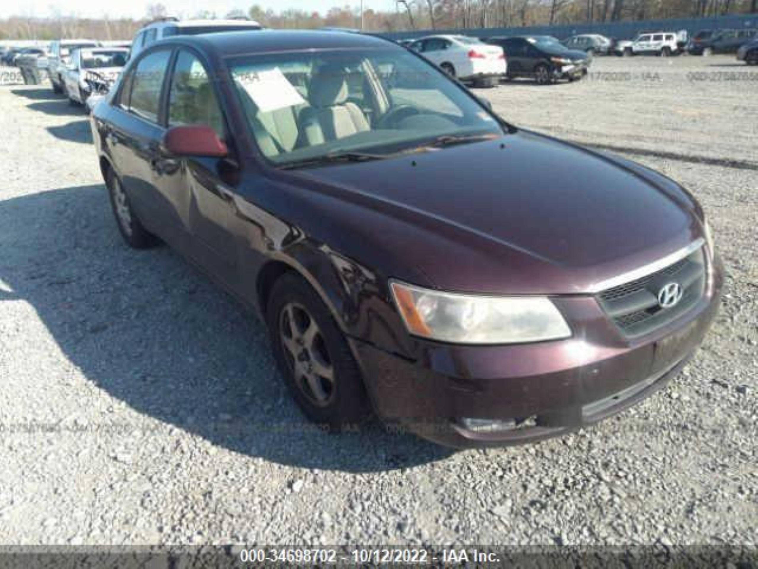 HYUNDAI SONATA 2006 5npeu46f46h037528