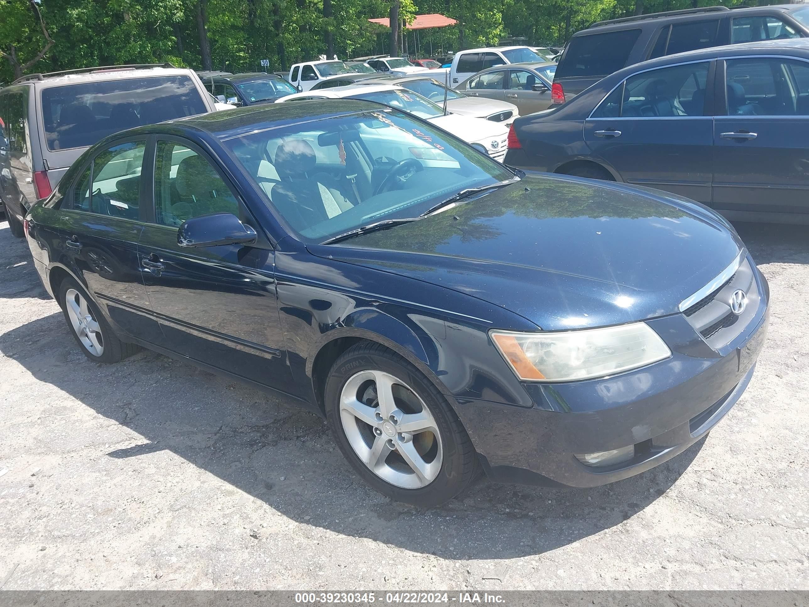 HYUNDAI SONATA 2007 5npeu46f47h181260