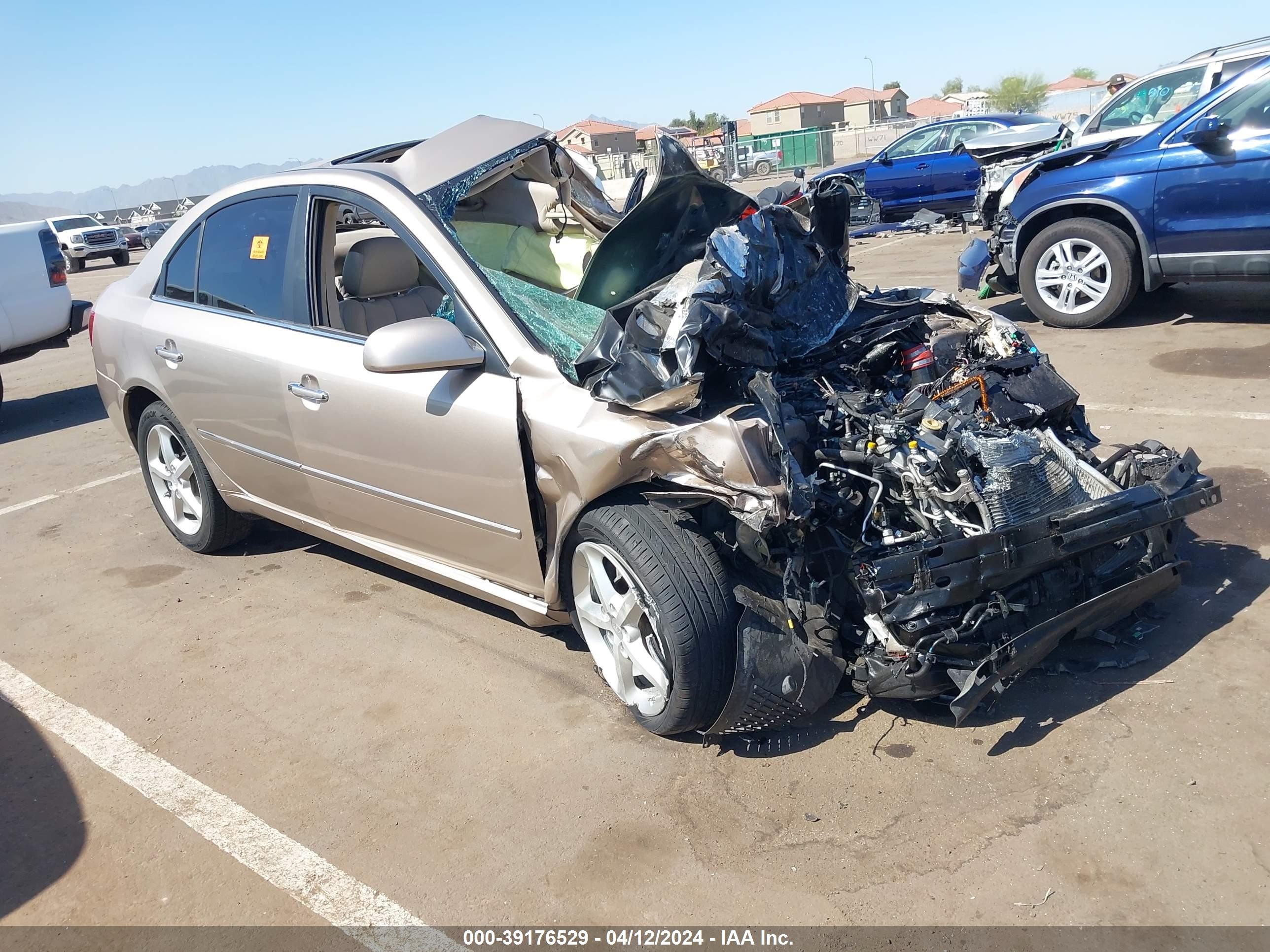 HYUNDAI SONATA 2008 5npeu46f48h363350