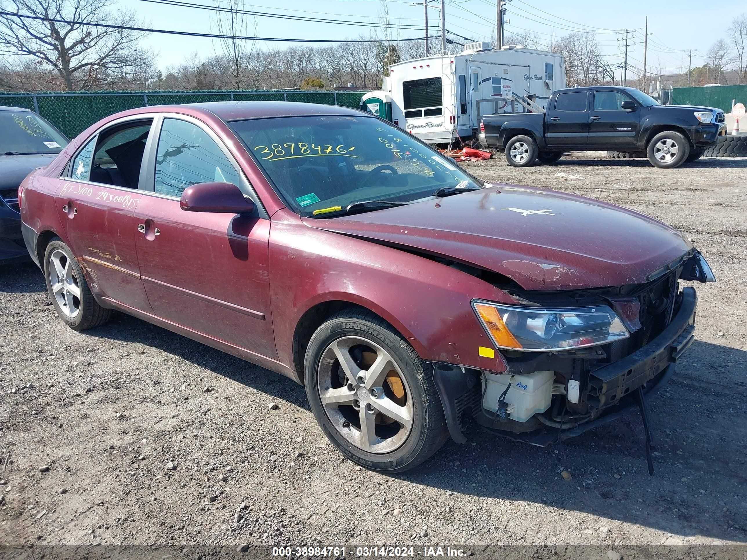 HYUNDAI SONATA 2008 5npeu46f48h377782