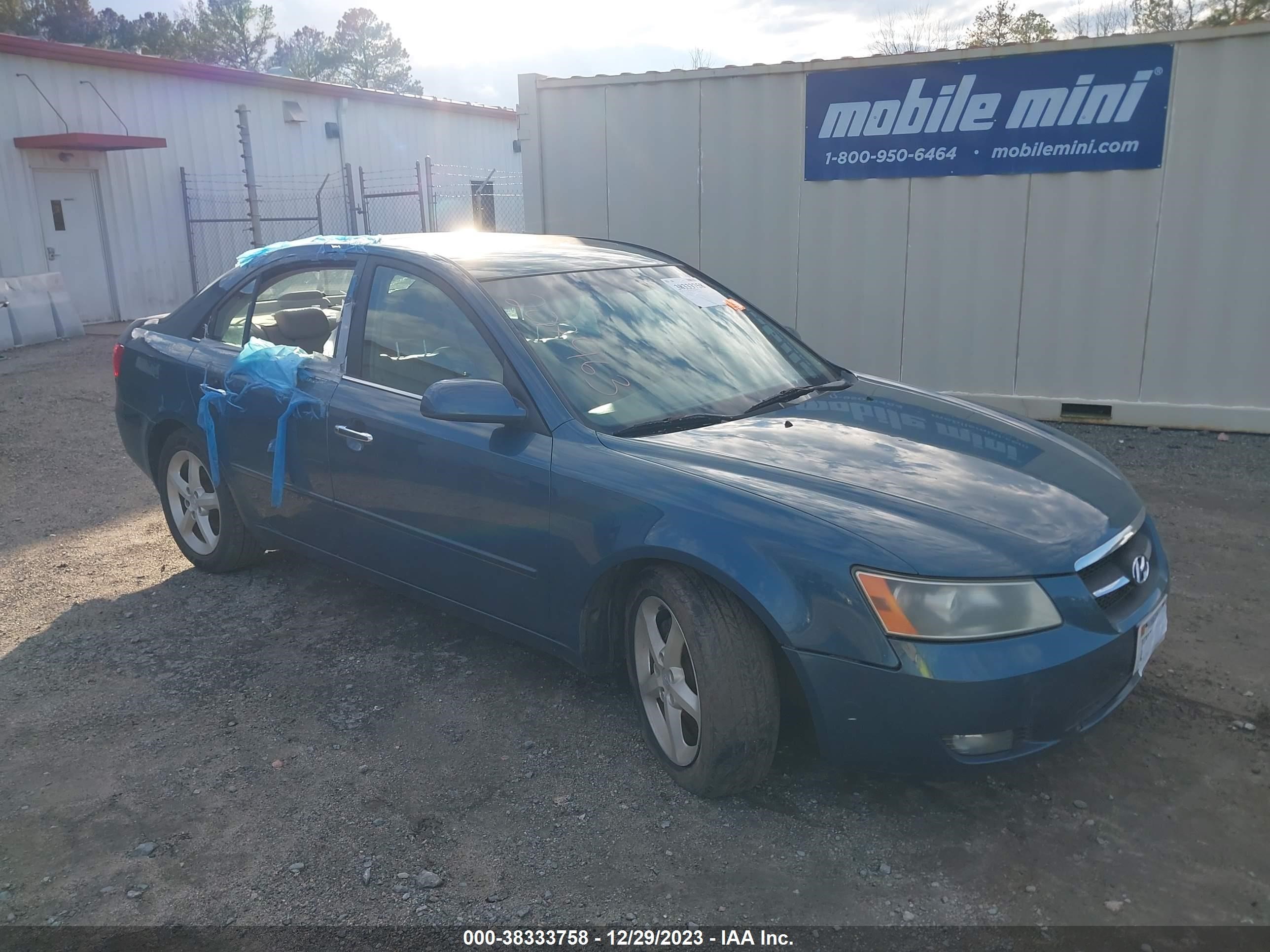 HYUNDAI SONATA 2007 5npeu46f57h207963