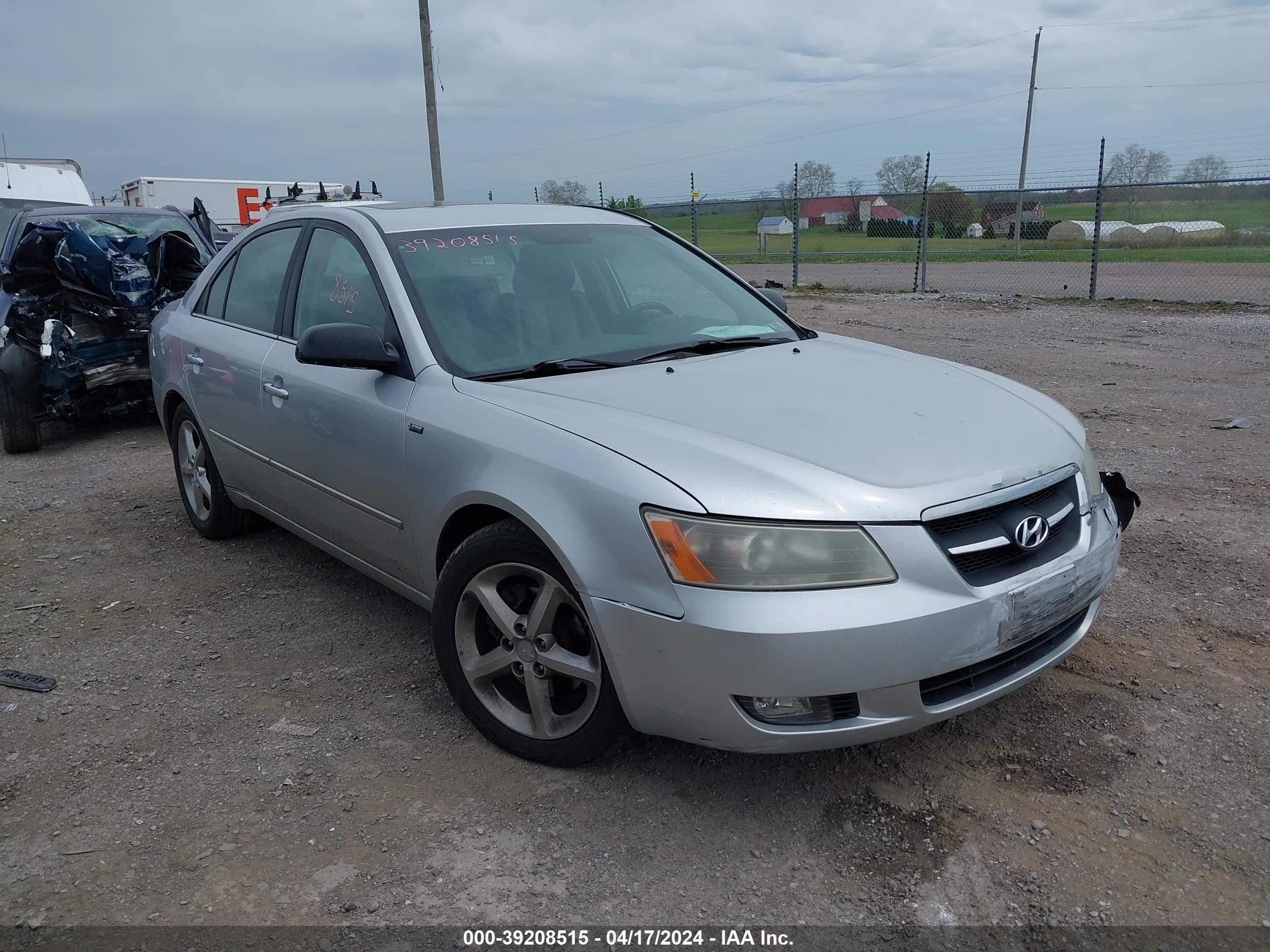 HYUNDAI SONATA 2007 5npeu46f57h259996