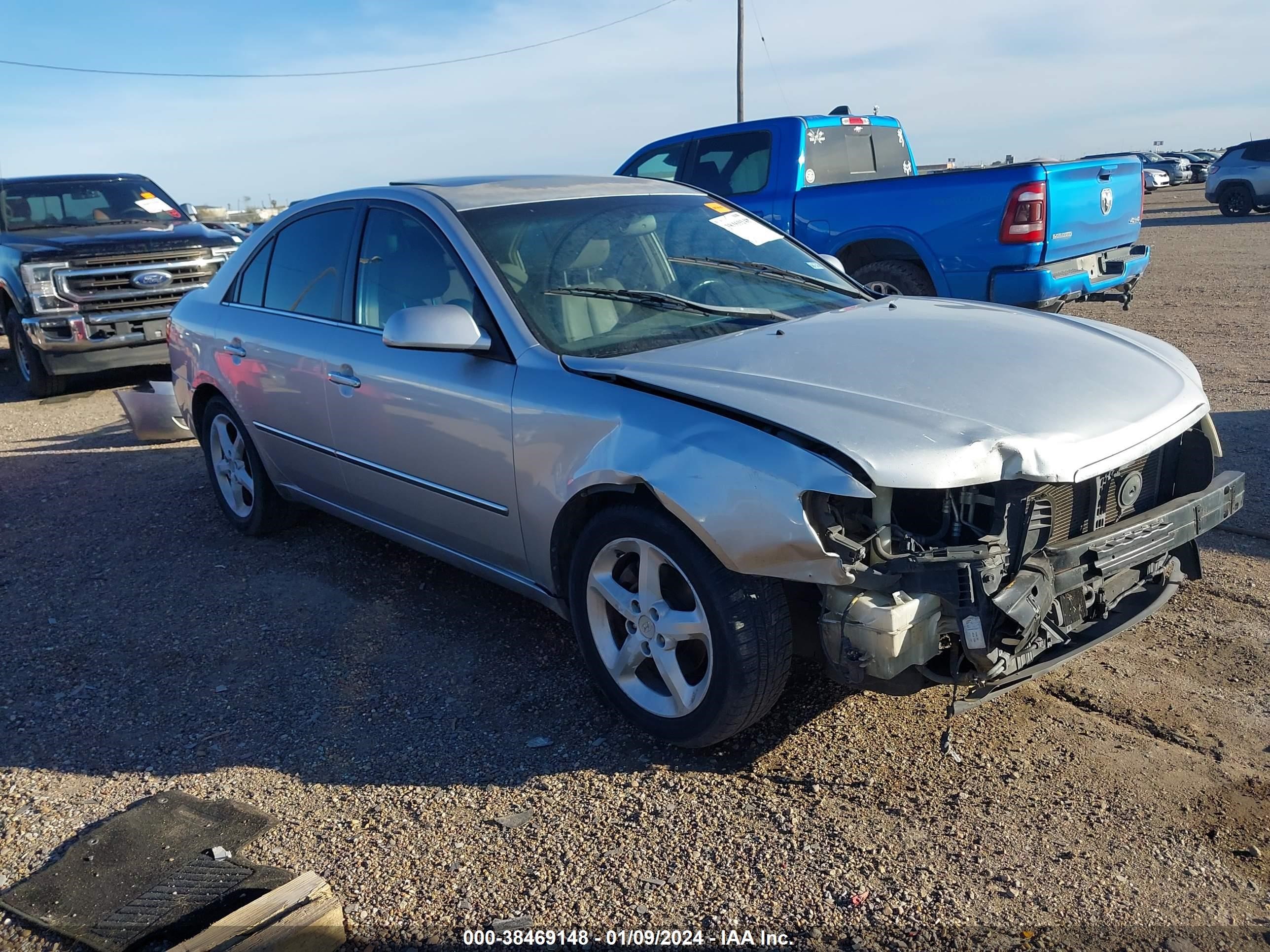 HYUNDAI SONATA 2008 5npeu46f58h351207