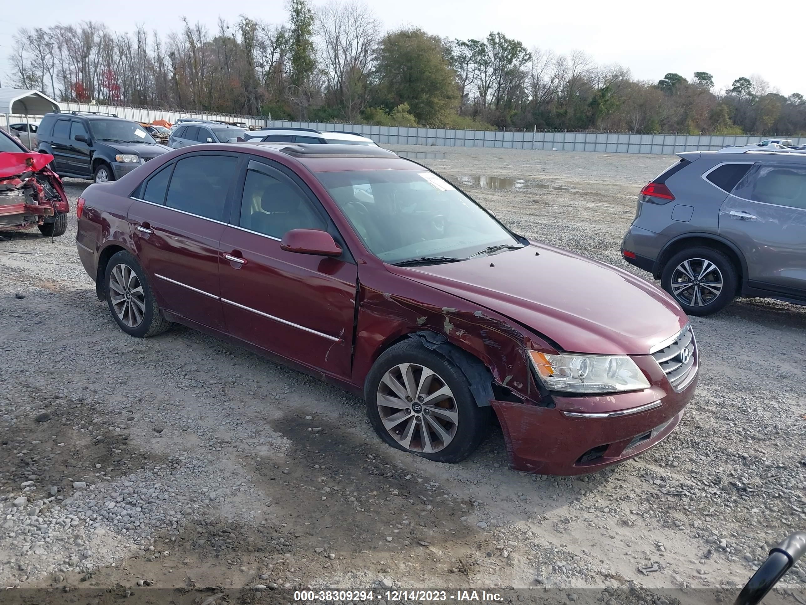 HYUNDAI SONATA 2009 5npeu46f59h503181