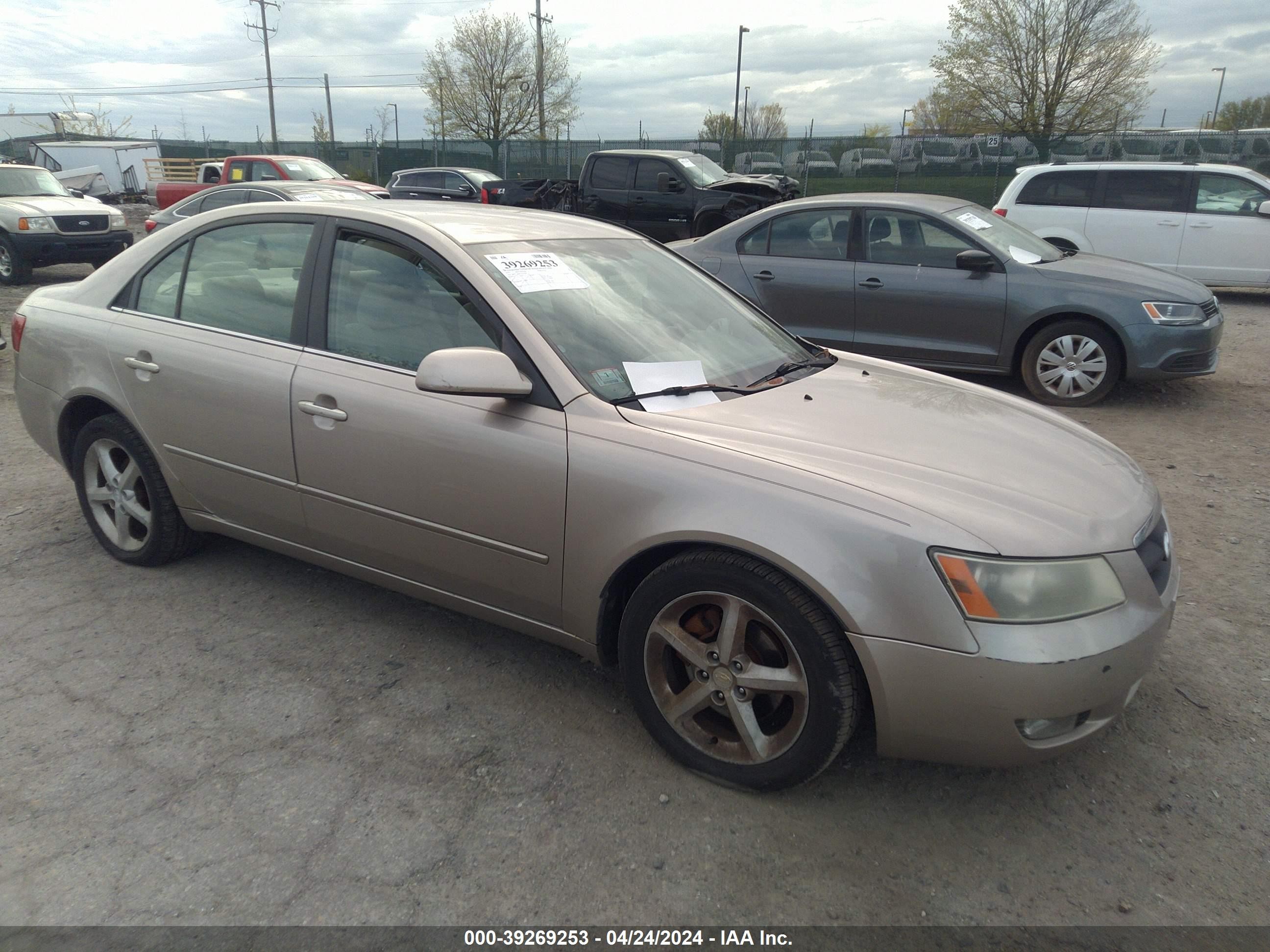 HYUNDAI SONATA 2007 5npeu46f67h162483