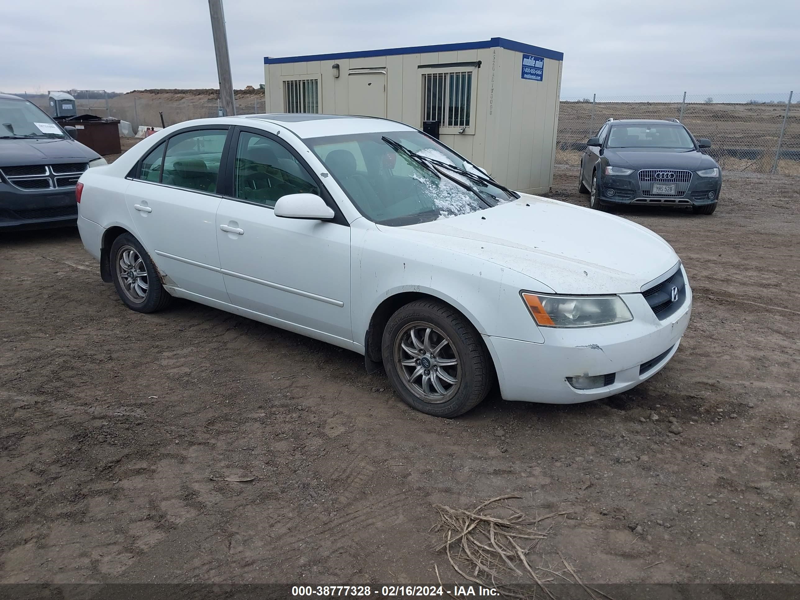 HYUNDAI SONATA 2007 5npeu46f67h206157