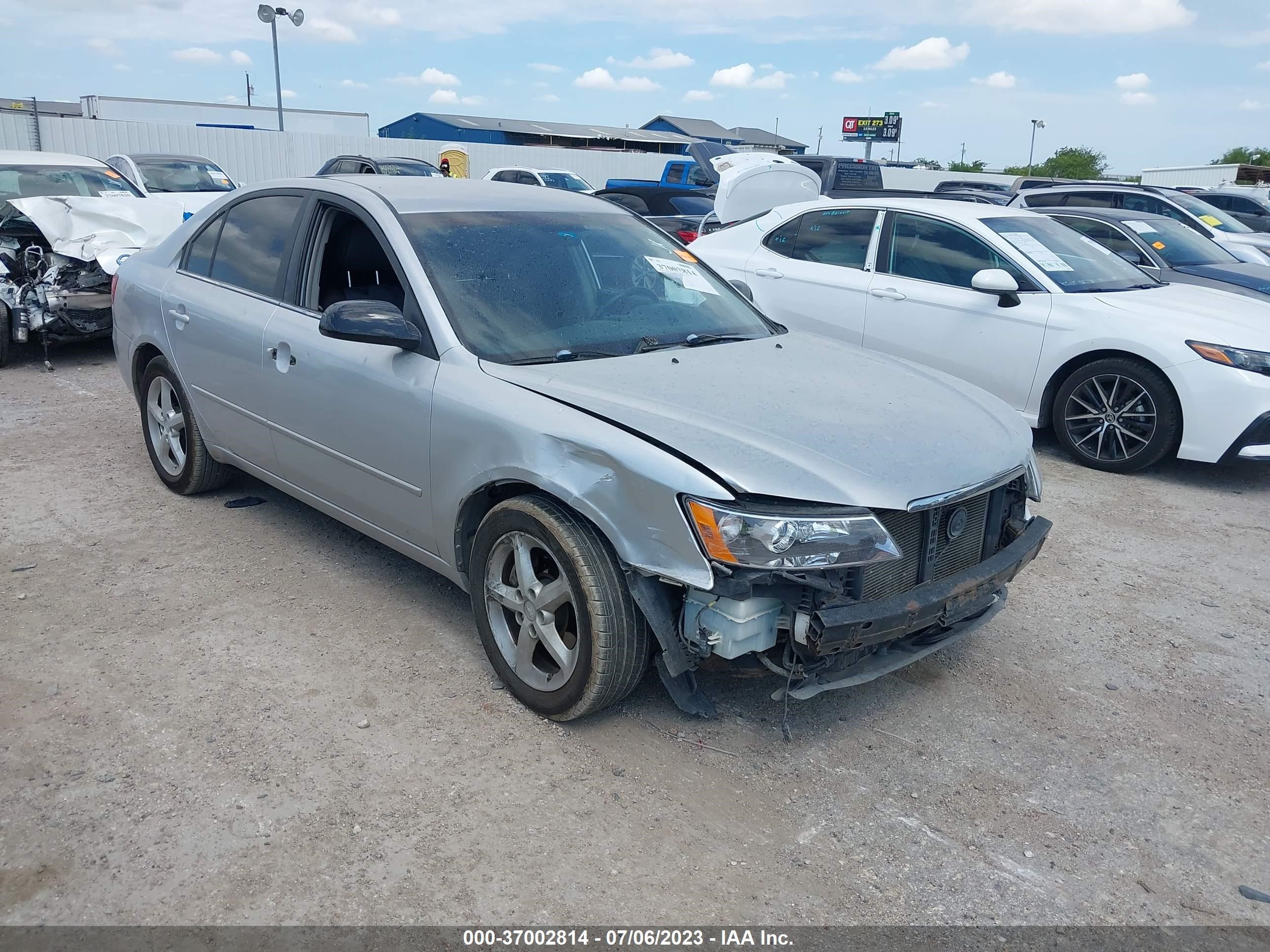 HYUNDAI SONATA 2008 5npeu46f68h335677