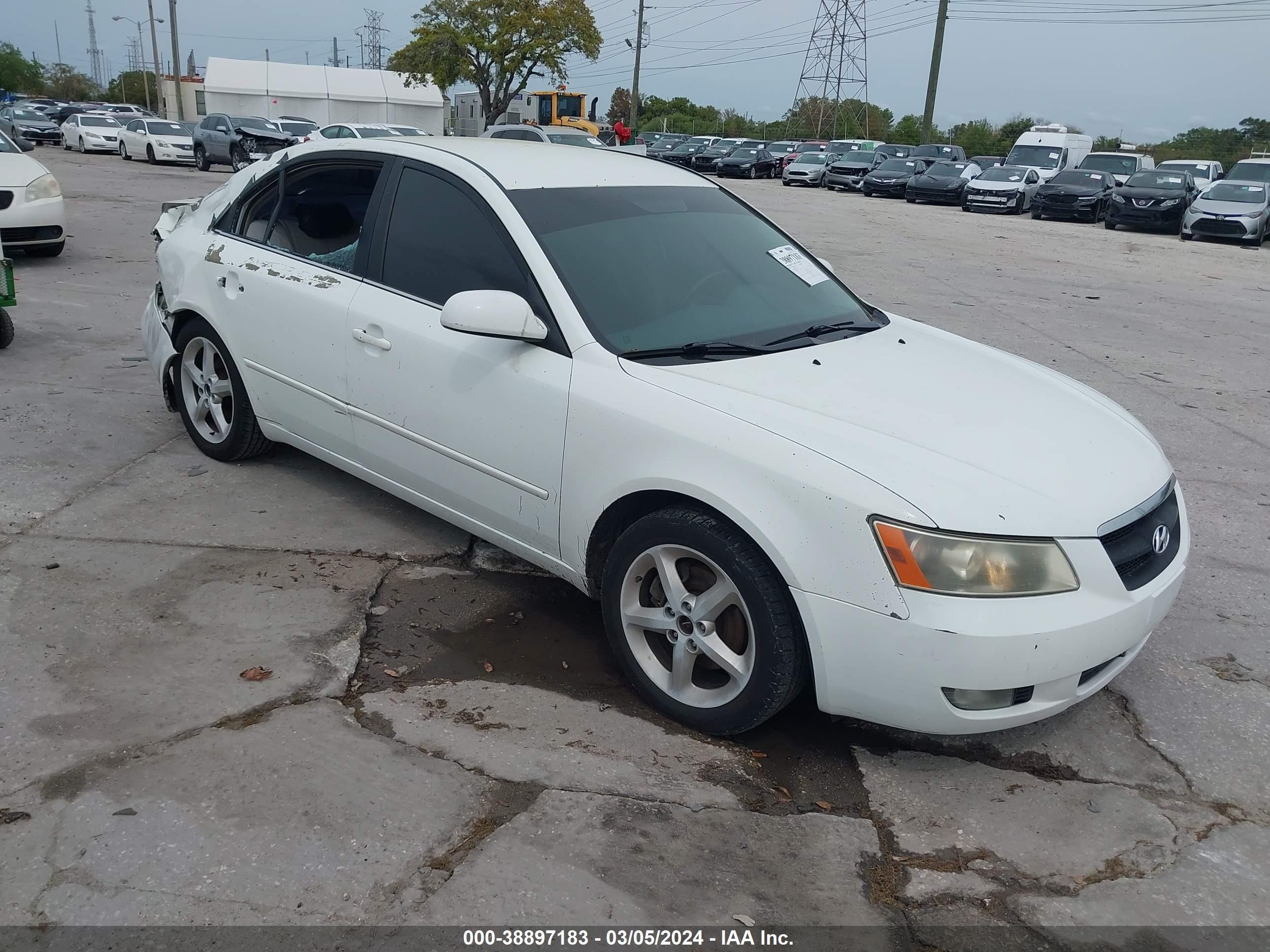 HYUNDAI SONATA 2007 5npeu46f77h169703