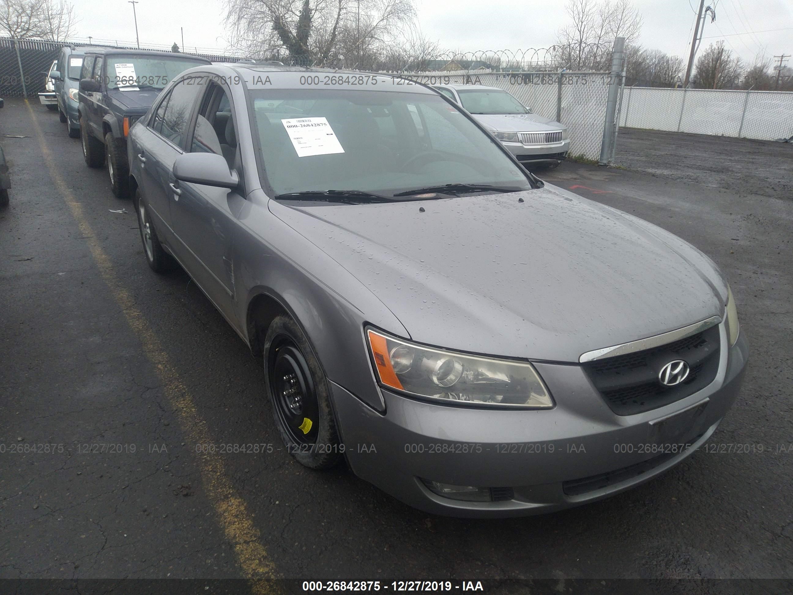 HYUNDAI SONATA 2007 5npeu46f77h180720