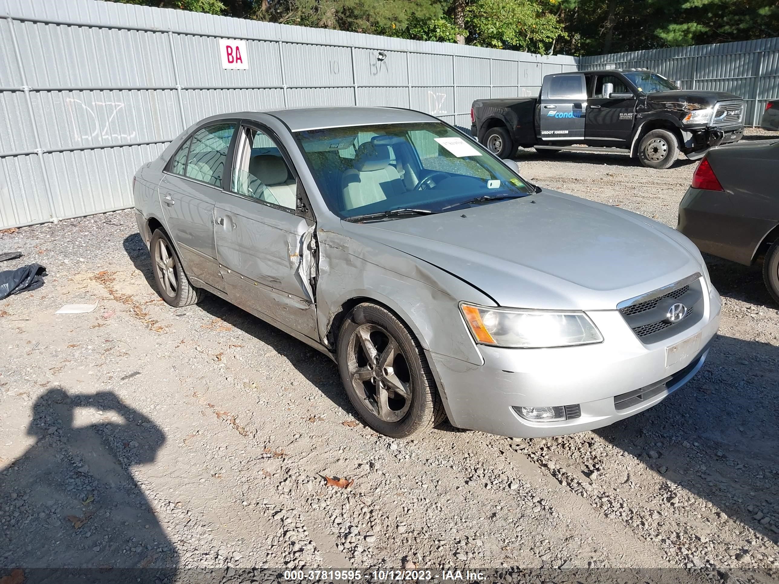 HYUNDAI SONATA 2007 5npeu46f77h186386