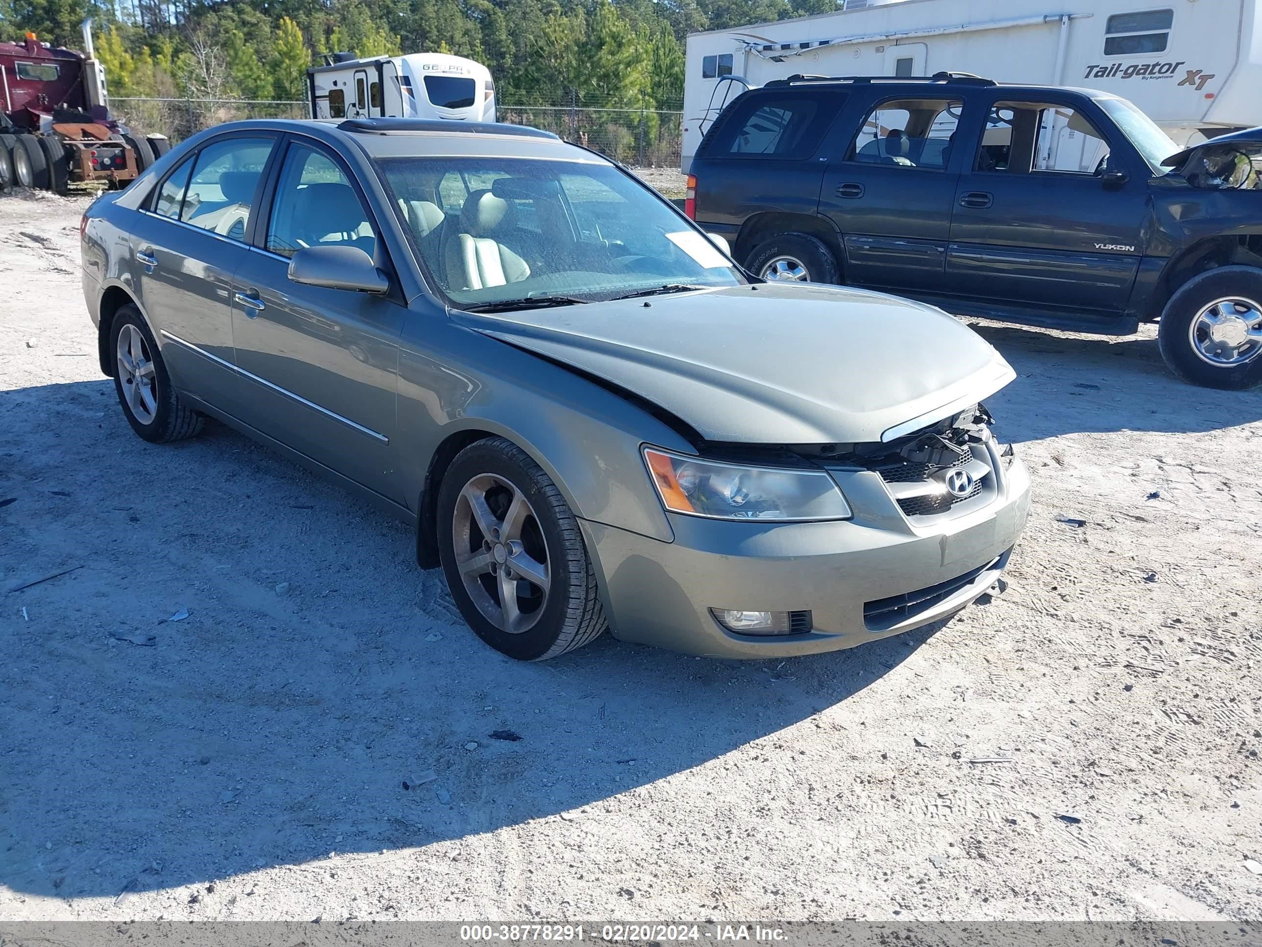 HYUNDAI SONATA 2008 5npeu46f78h317477