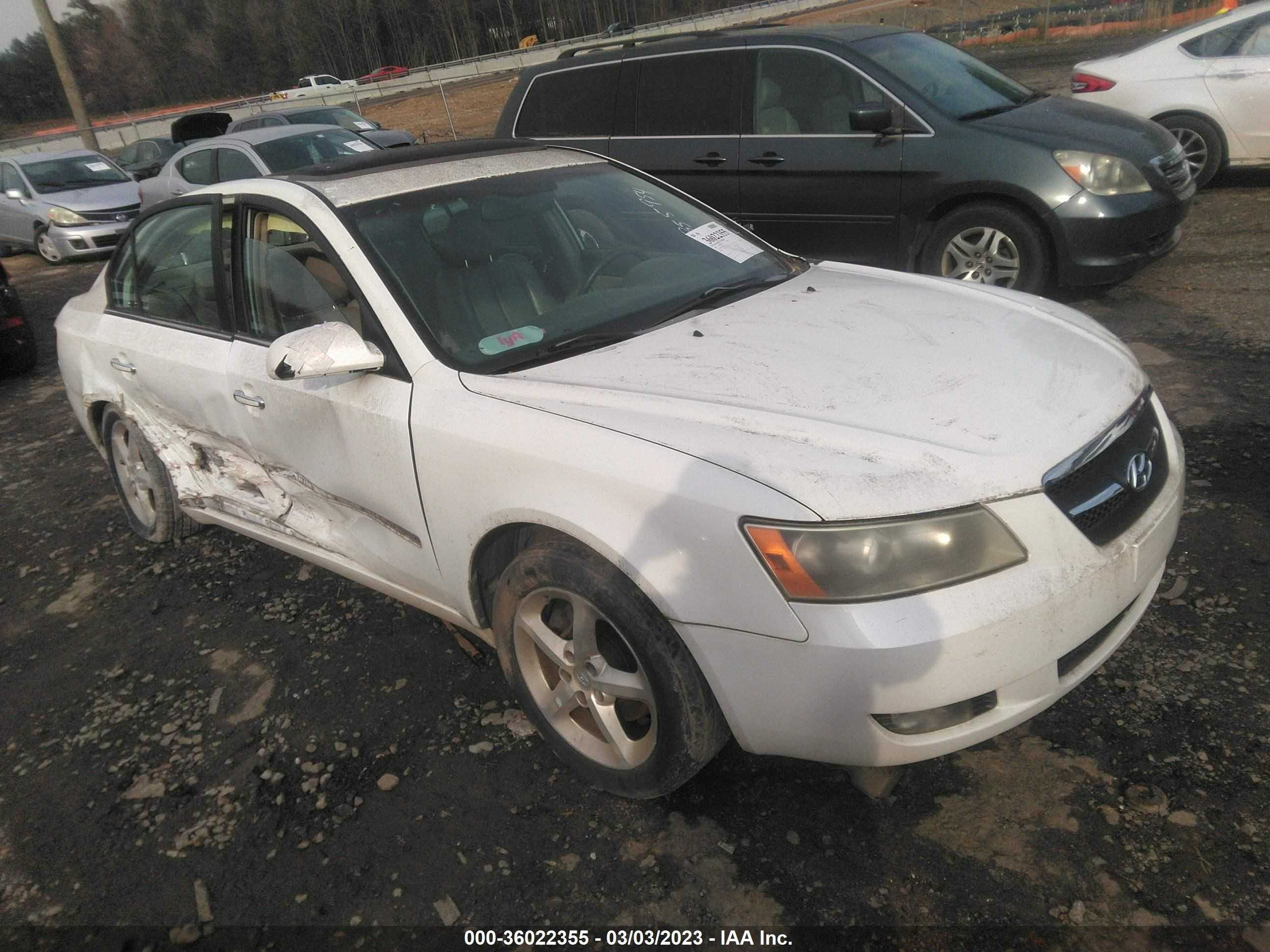 HYUNDAI SONATA 2008 5npeu46f78h355954