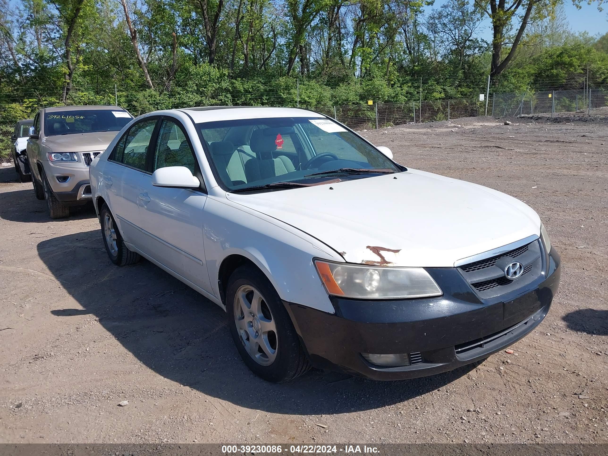 HYUNDAI SONATA 2007 5npeu46f87h160850