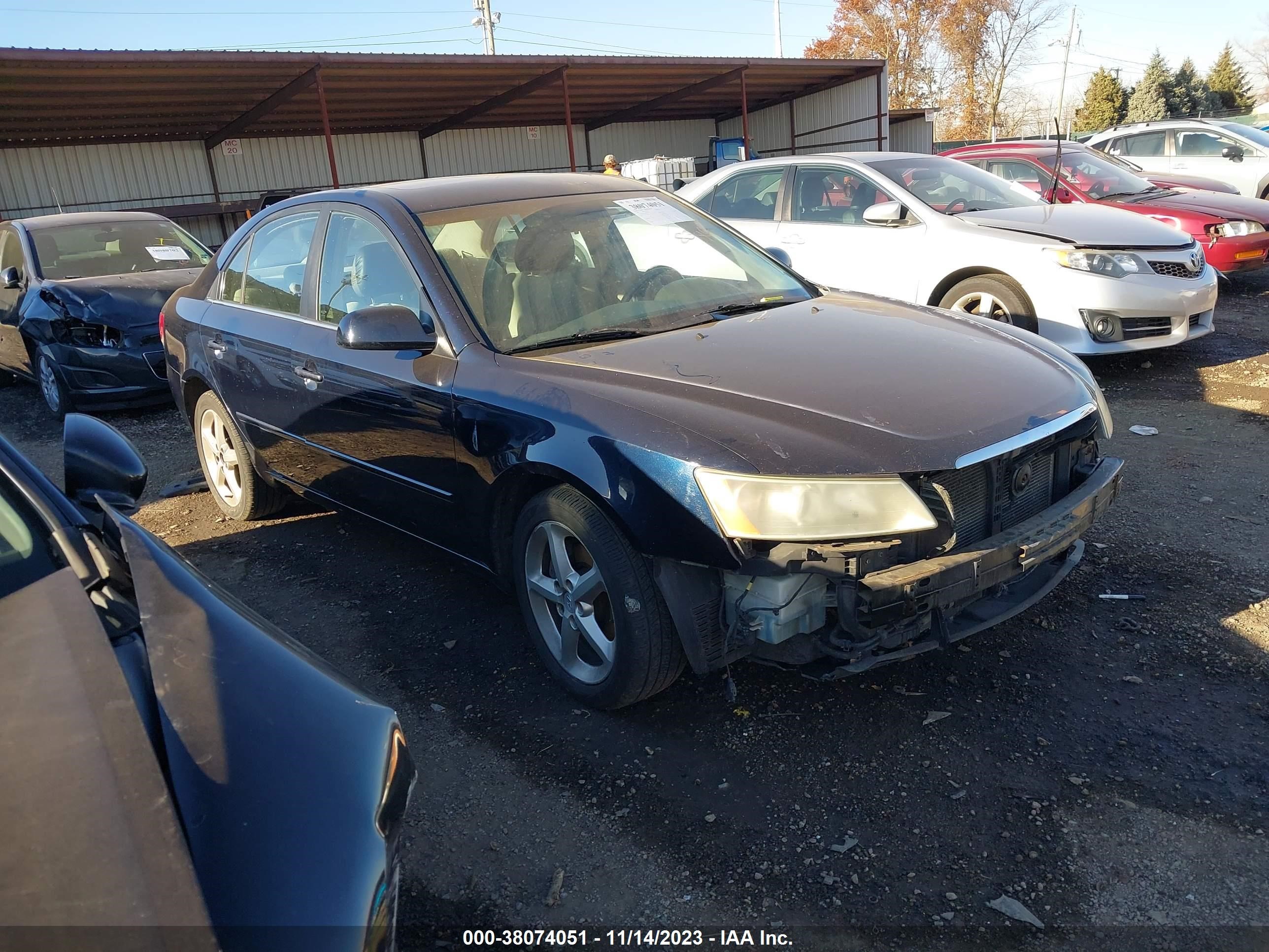 HYUNDAI SONATA 2007 5npeu46f87h181973